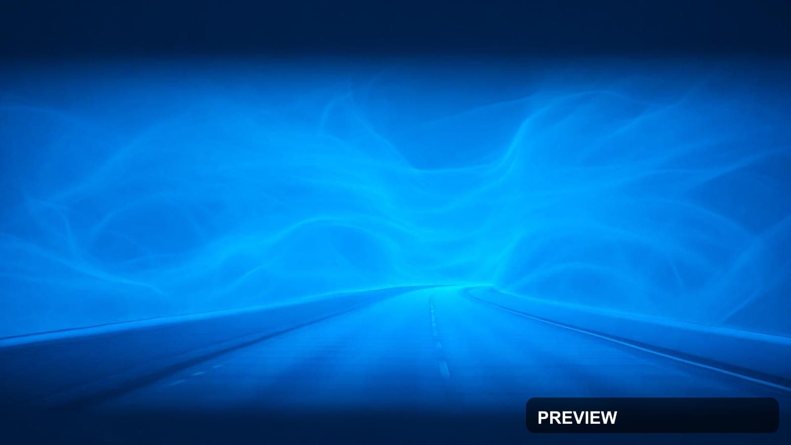 Highway, Dreamcore aesthetic, Macro, Nostalgic mood, Neon Blue accents, Smoke... — wallpaper — 1920×1080, Neon, Cinematic, Soft