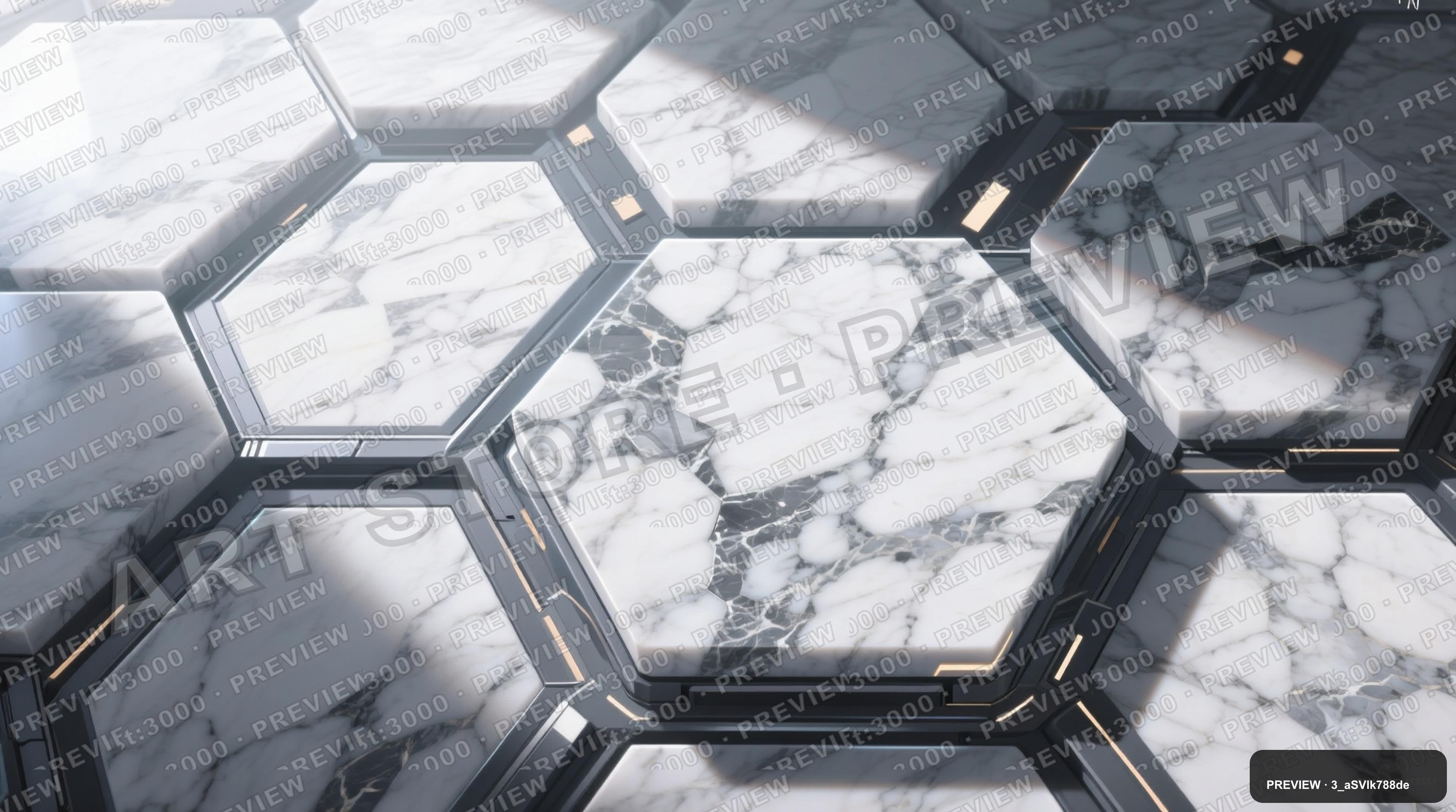 Marble, Solarpunk aesthetic, Anime, Energetic mood, Gray accents, Hexagons pa... — wallpaper — 3840×2144, Space, Cinematic, Energetic