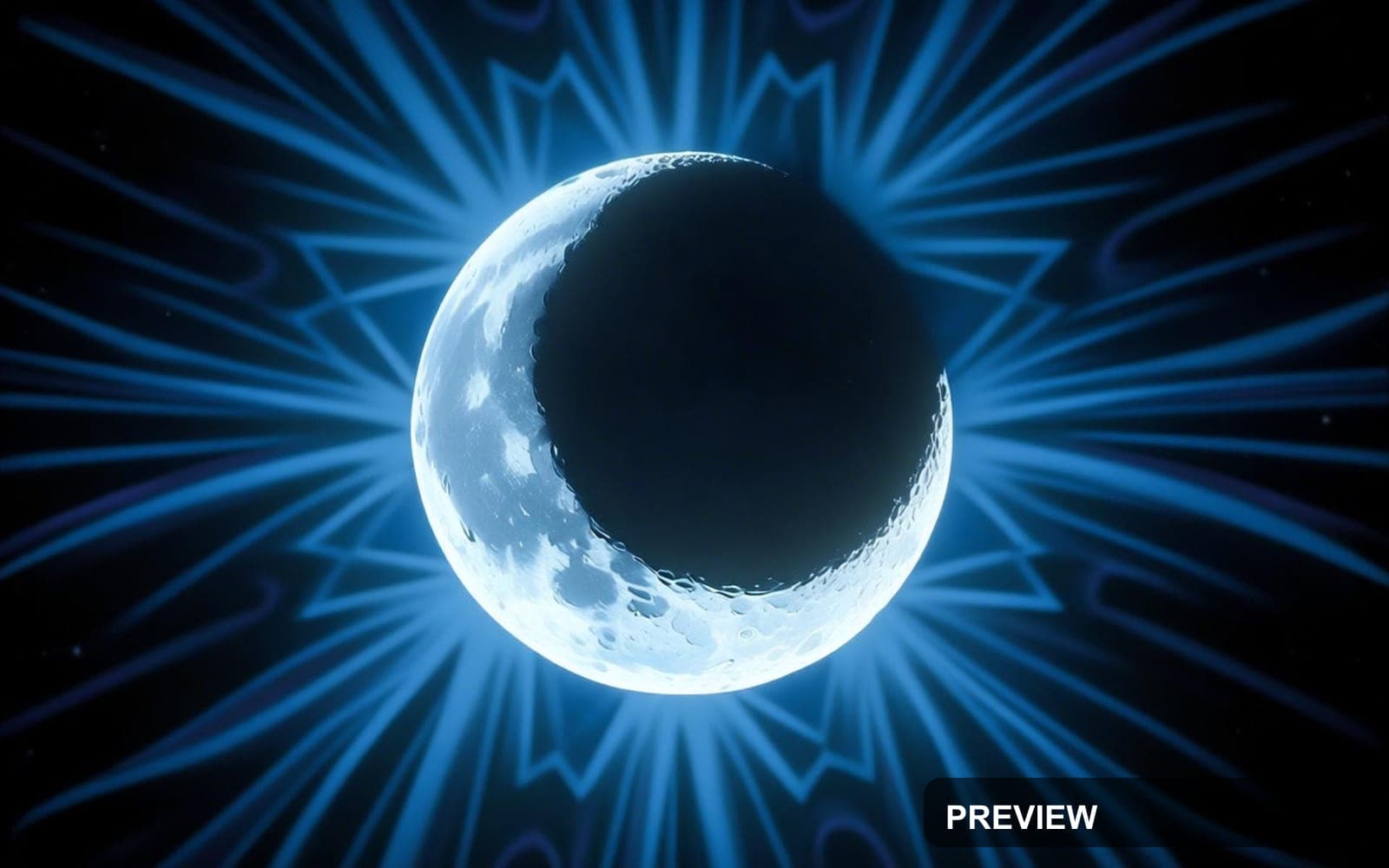 Moon, Surreal aesthetic, Stop Motion, Bold mood, Cool Palette accents, Starbu... — wallpaper — 1920×1200, Space, Cinematic, Bold