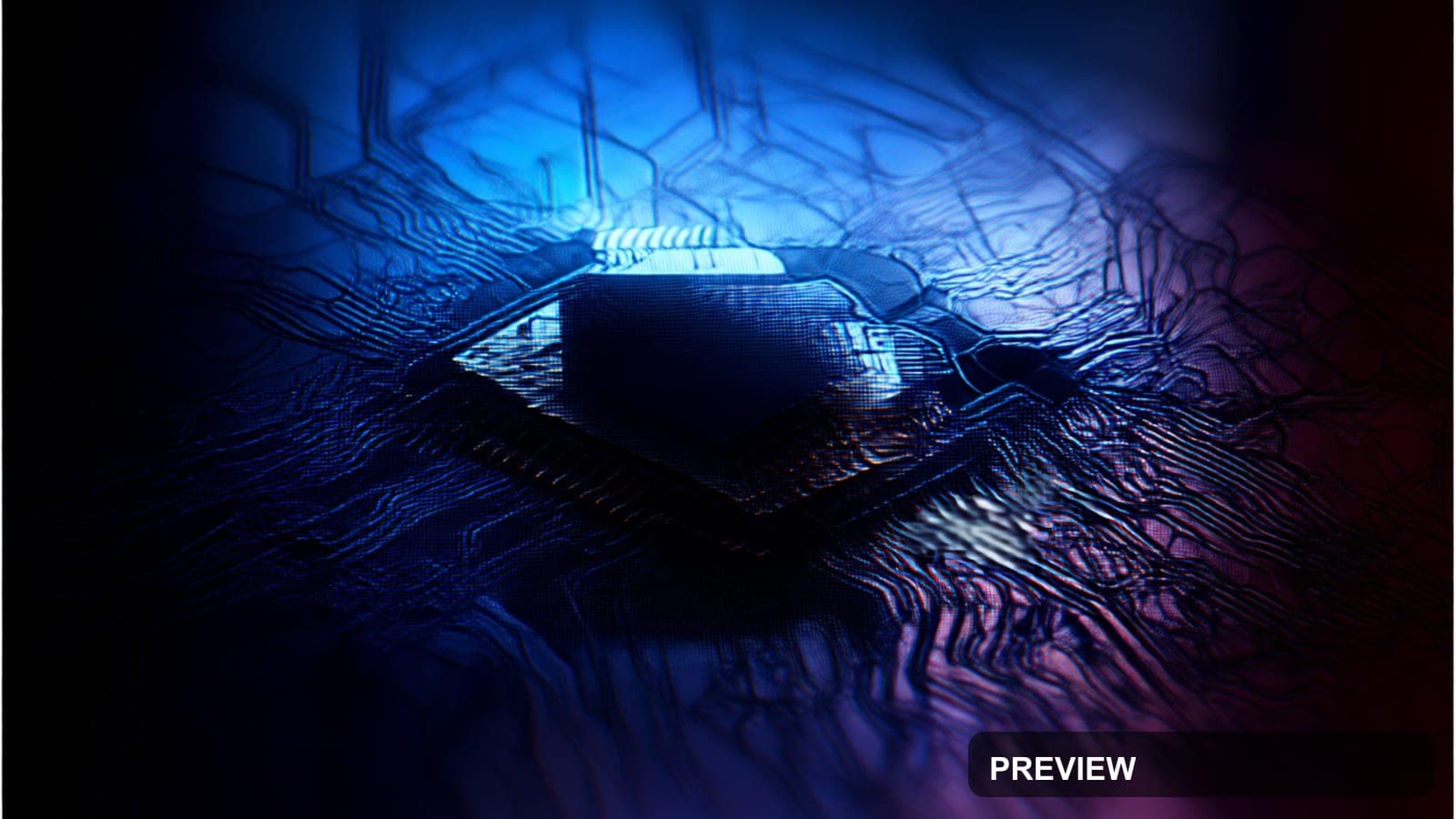 Microchip, Epic aesthetic, Stained Glass, Energetic mood, Soft Contrast accen... — wallpaper — 2560×1440, Space, Cinematic, Energetic
