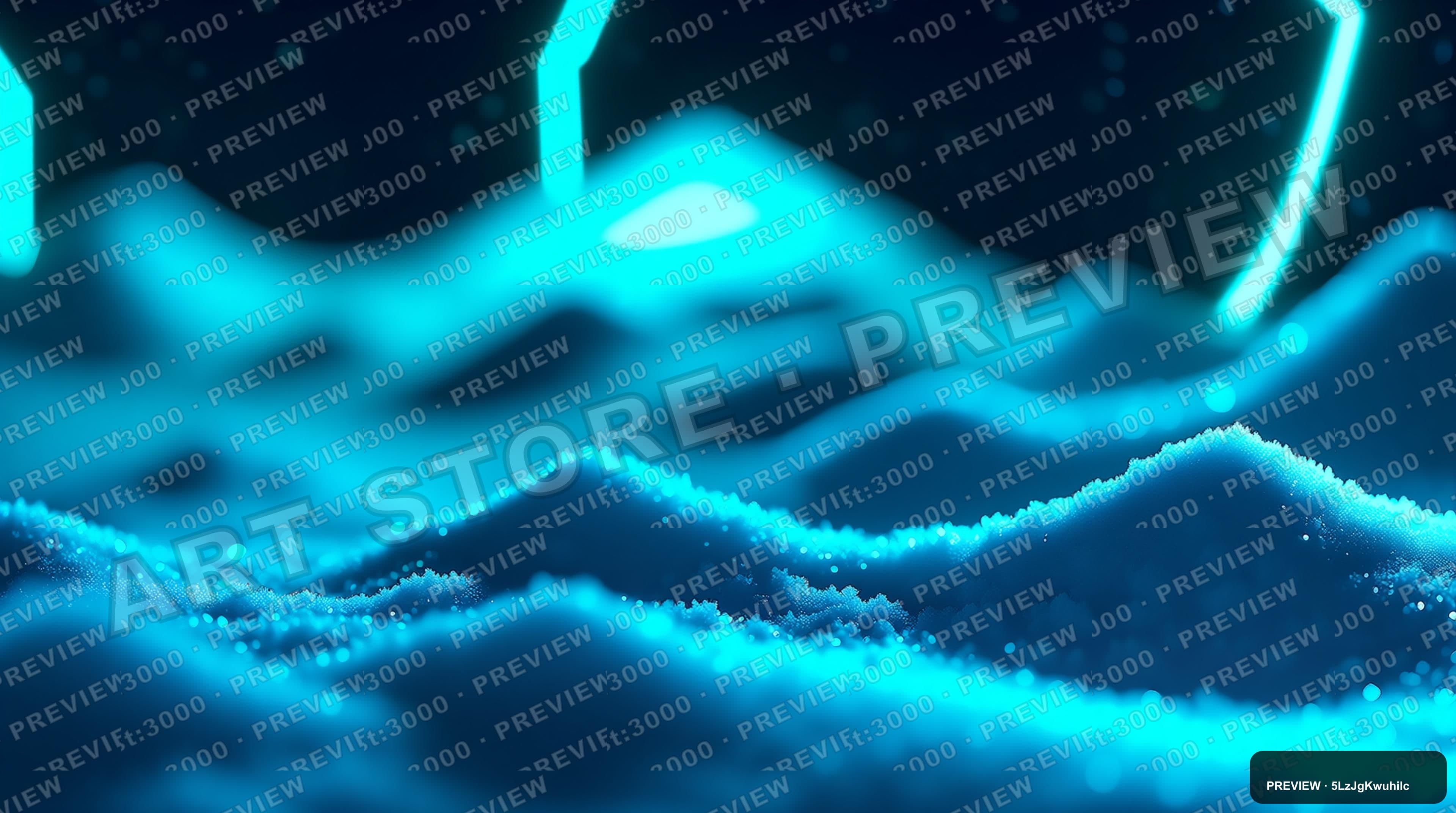 Snow, Retro Arcade aesthetic, Macro, Mysterious mood, Neon Cyan accents, Retr... — wallpaper — 3840×2144, Neon, Cinematic, Mysterious