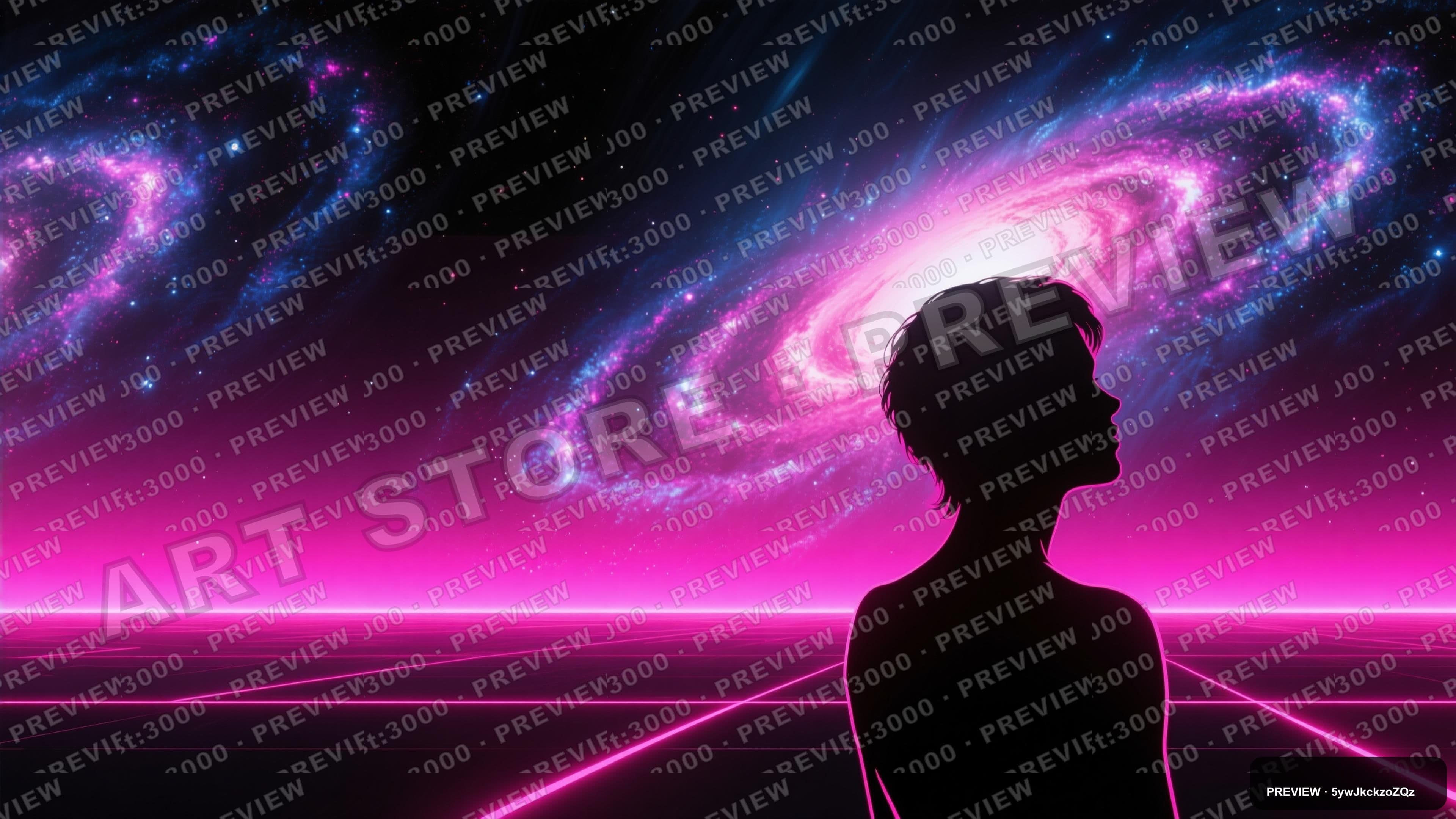 Galaxy · Futuristic · Cinematic — wallpaper — 3840×2160, Neon, Cinematic, Futuristic