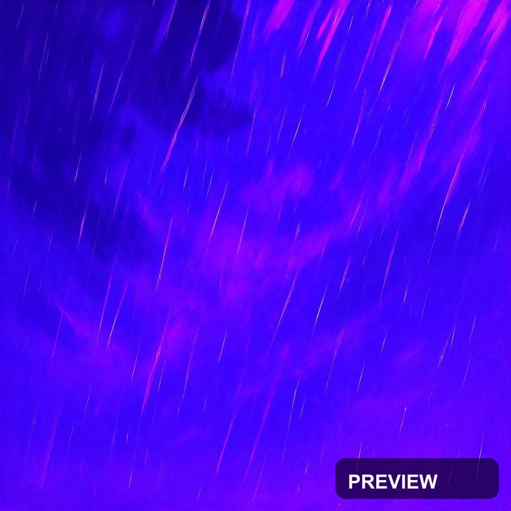 Rain, Abstract aesthetic, Oil Painting, Energetic mood, Neon Purple accents, ... — wallpaper — 1024×1024, Neon, Cinematic, Energetic