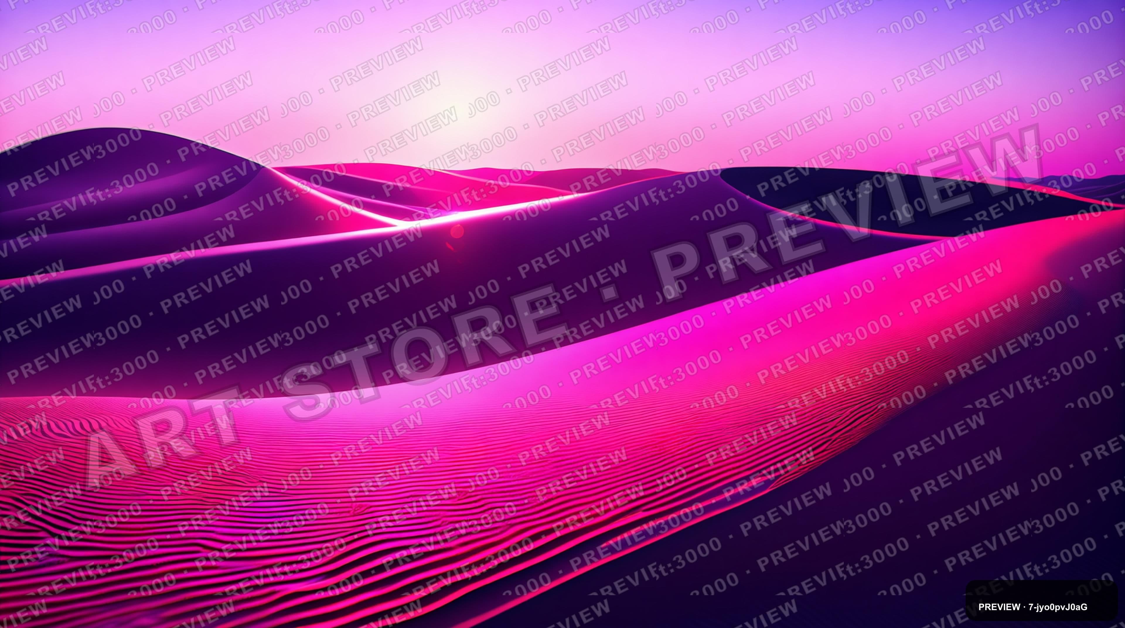 Sand Dunes, Steampunk aesthetic, Album Cover, Dreamy mood, Neon Pink accents,... — wallpaper — 3840×2144, Neon, Cinematic, Dreamy