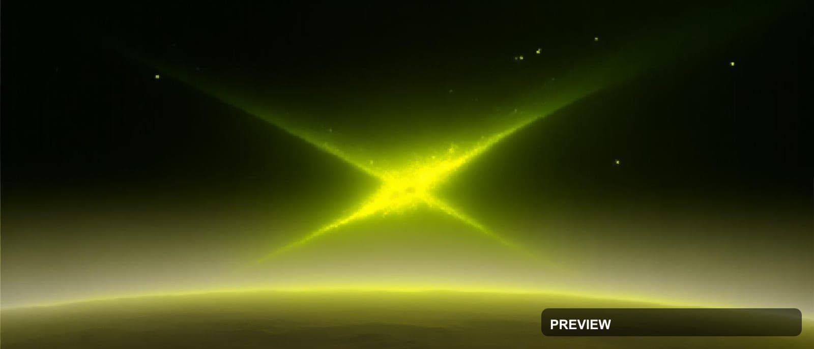 Comet, Mythic aesthetic, Surreal, Meditative mood, Neon Yellow accents, high ... — wallpaper — 1680×720, Neon, Cinematic, Soft