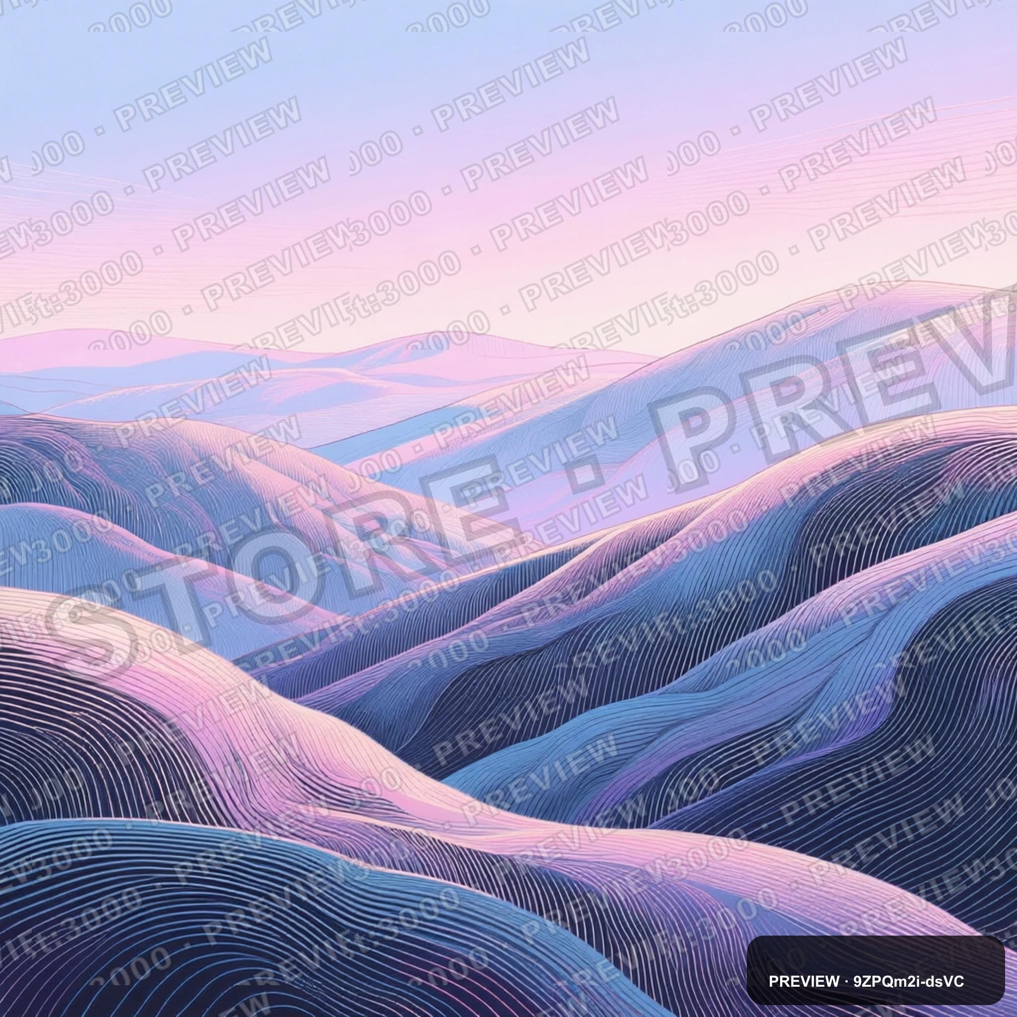 Hills, Dreamcore aesthetic, Line Art, Nostalgic mood, Pastel accents, high de... — wallpaper — 2048×2048, Space, Cinematic, Soft