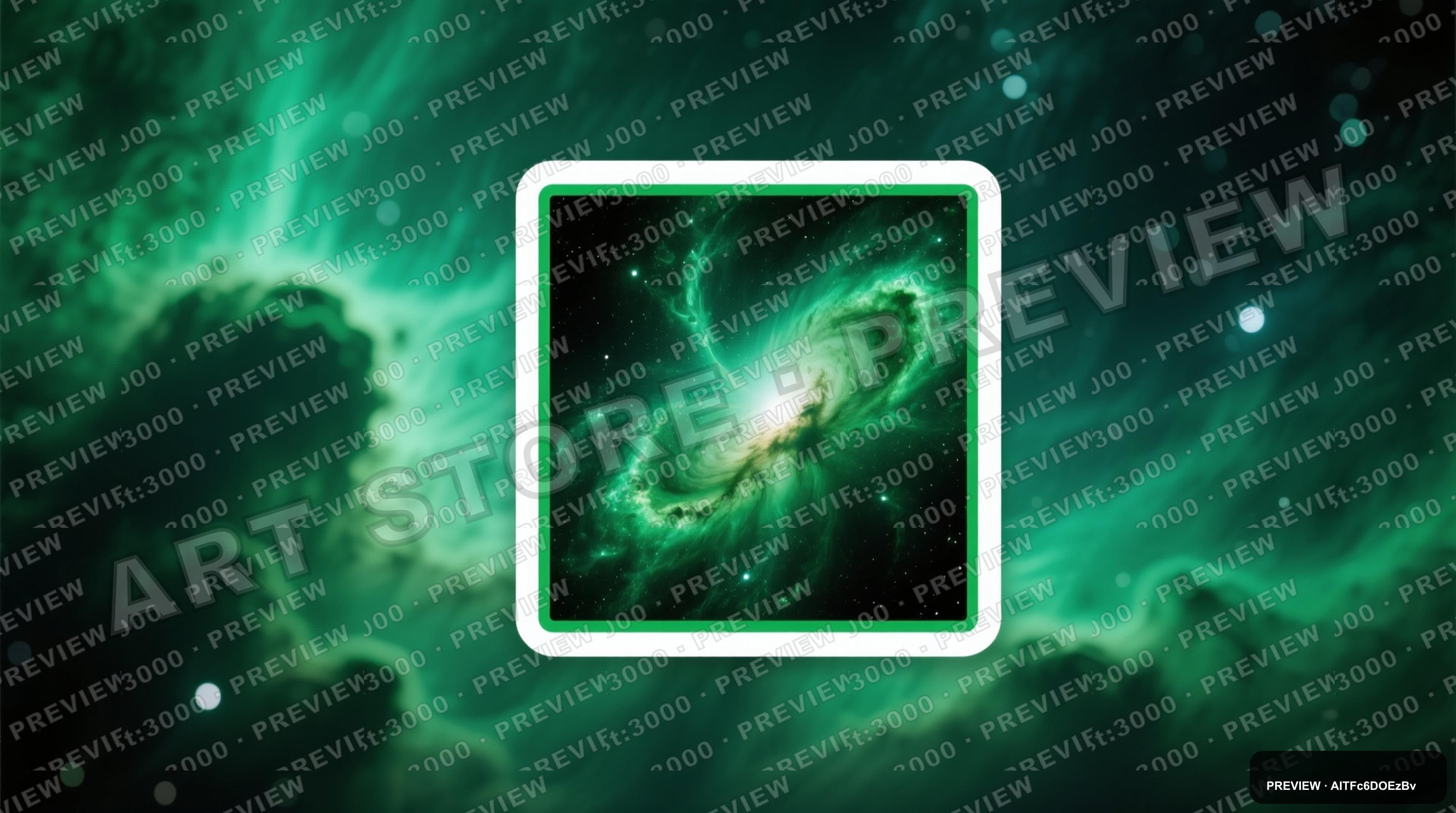 Nebula, Luxury aesthetic, Sticker Art, Clean mood, Green accents, Bauhaus vib... — wallpaper — 3840×2144, Space, Cinematic, Clean