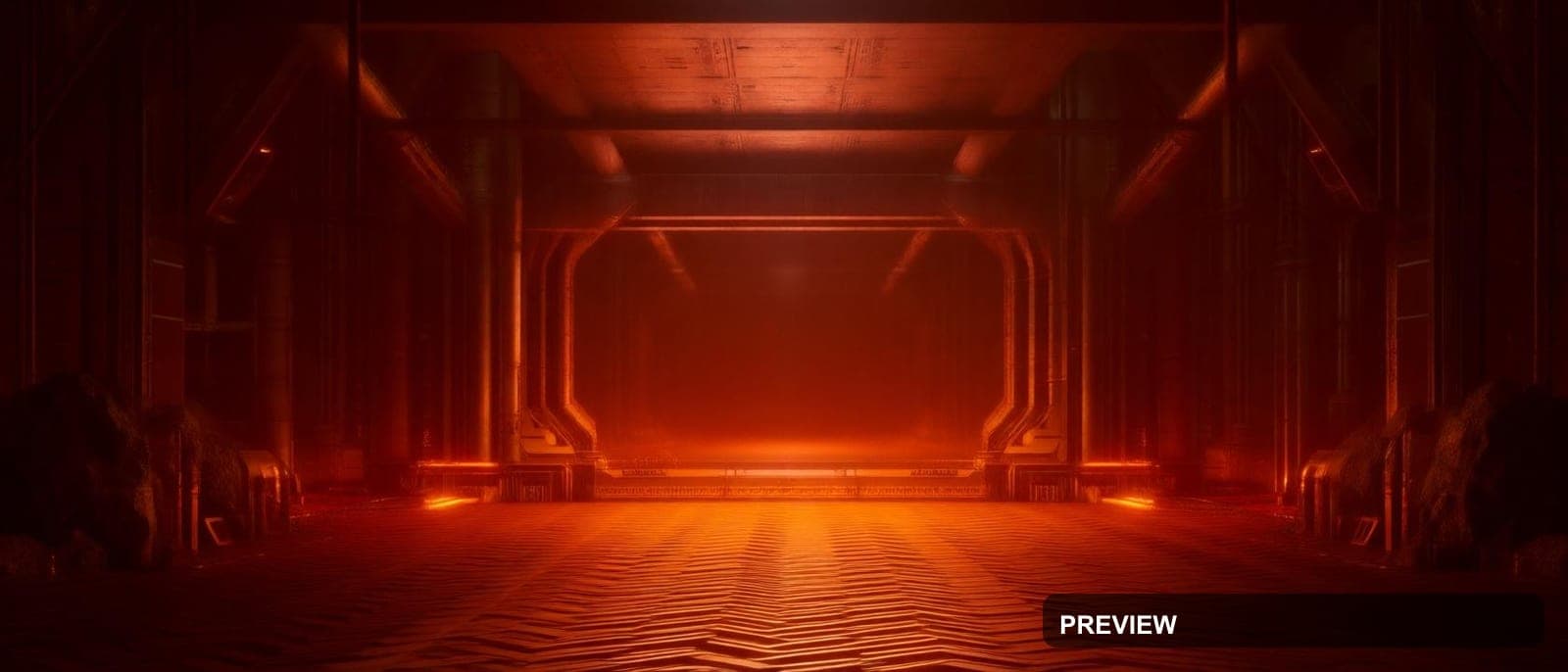 Asteroids, Industrial aesthetic, Surreal, Futuristic mood, Warm Palette accen... — wallpaper — 1680×720, Space, Cinematic, Soft