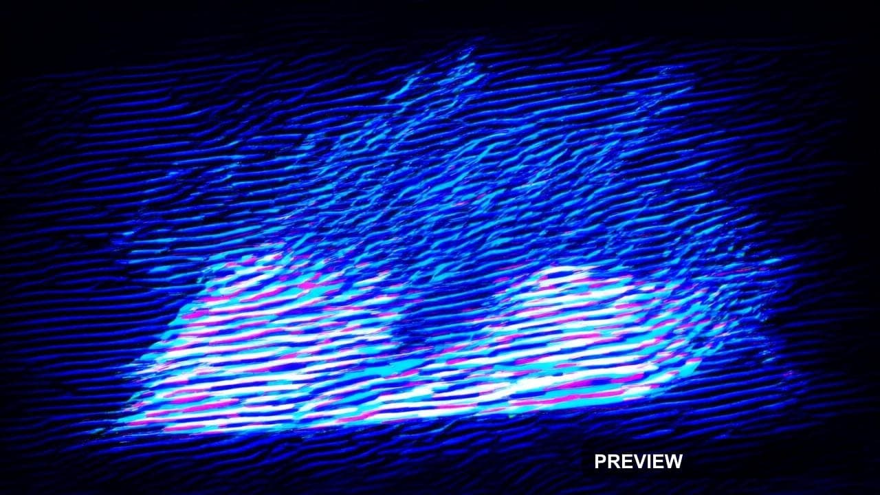 a CRT scanline abstract glow composition, stylized illustration, clean shapes... — wallpaper — 1280×720, Abstract, Stylized Illustration, Bold