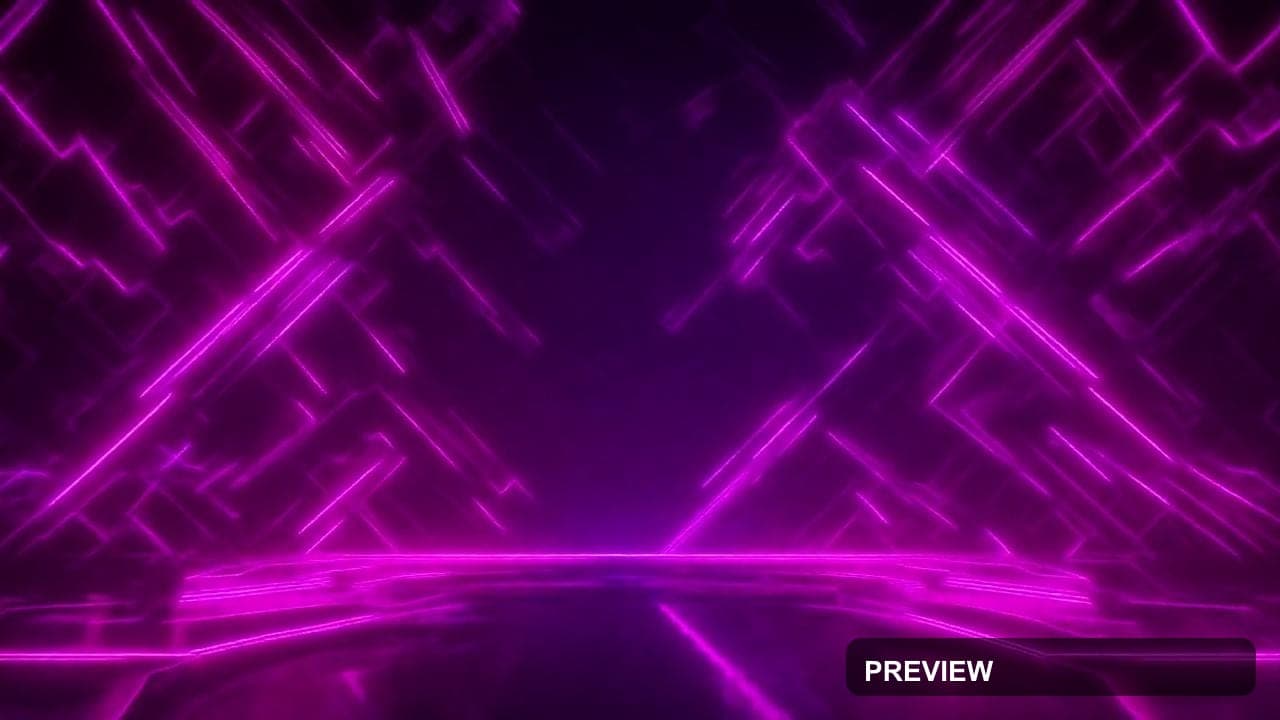 Neon Tubes, Neon aesthetic, Flat Design, Epic mood, Neon Magenta accents, hig... — wallpaper — 1280×720, Neon, Cinematic, Soft