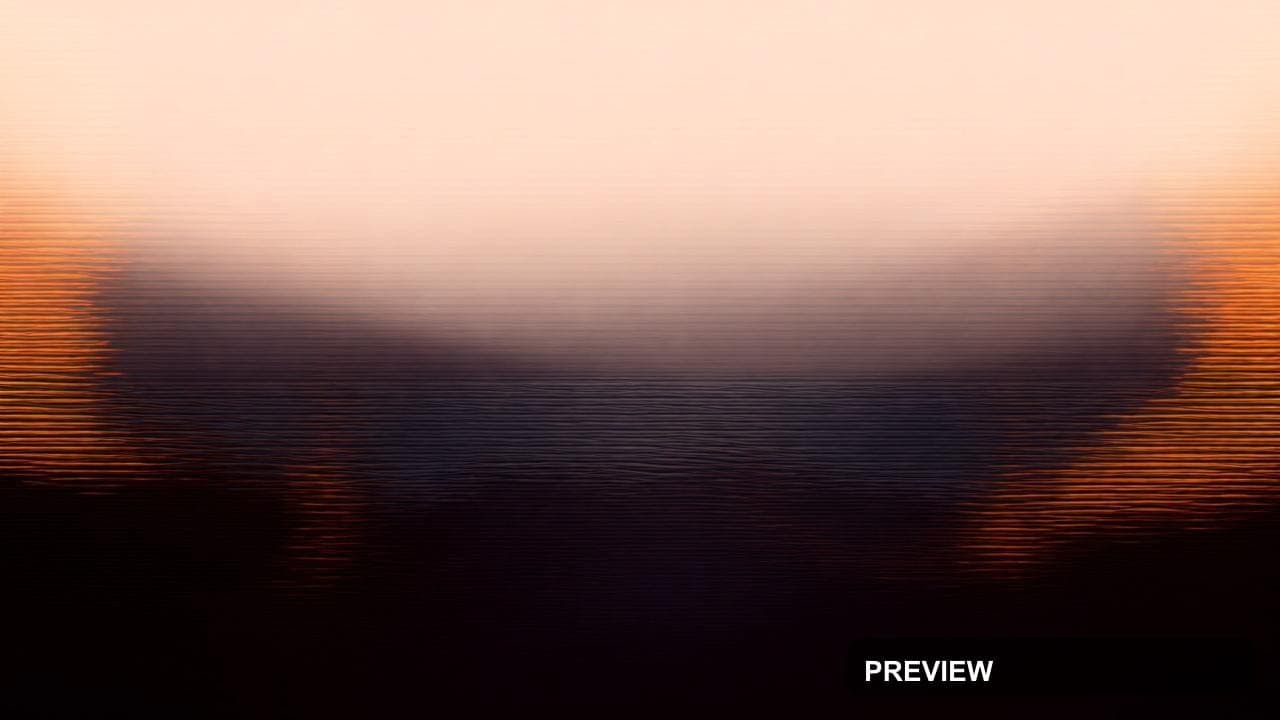 Ocean, Abstract aesthetic, Abstract, Epic mood, Amber accents, Scanlines patt... — wallpaper — 1280×720, Space, Cinematic, Soft