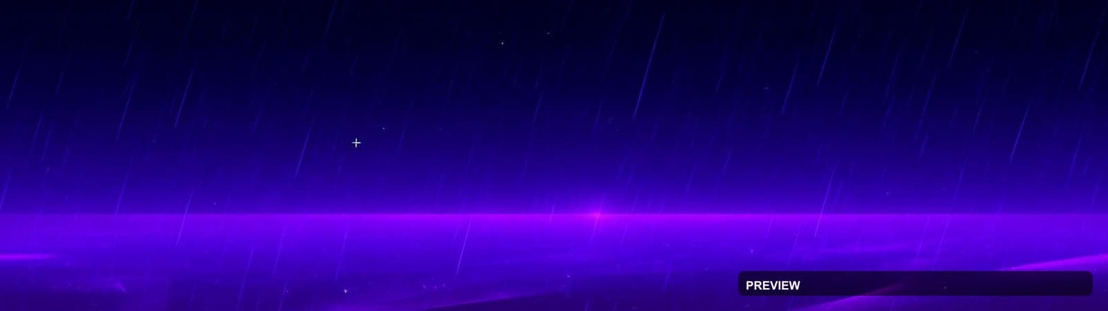 Rain, Space aesthetic, Flat Design, Luxurious mood, Neon Purple accents, high... — wallpaper — 1920×540, Neon, Cinematic, Soft