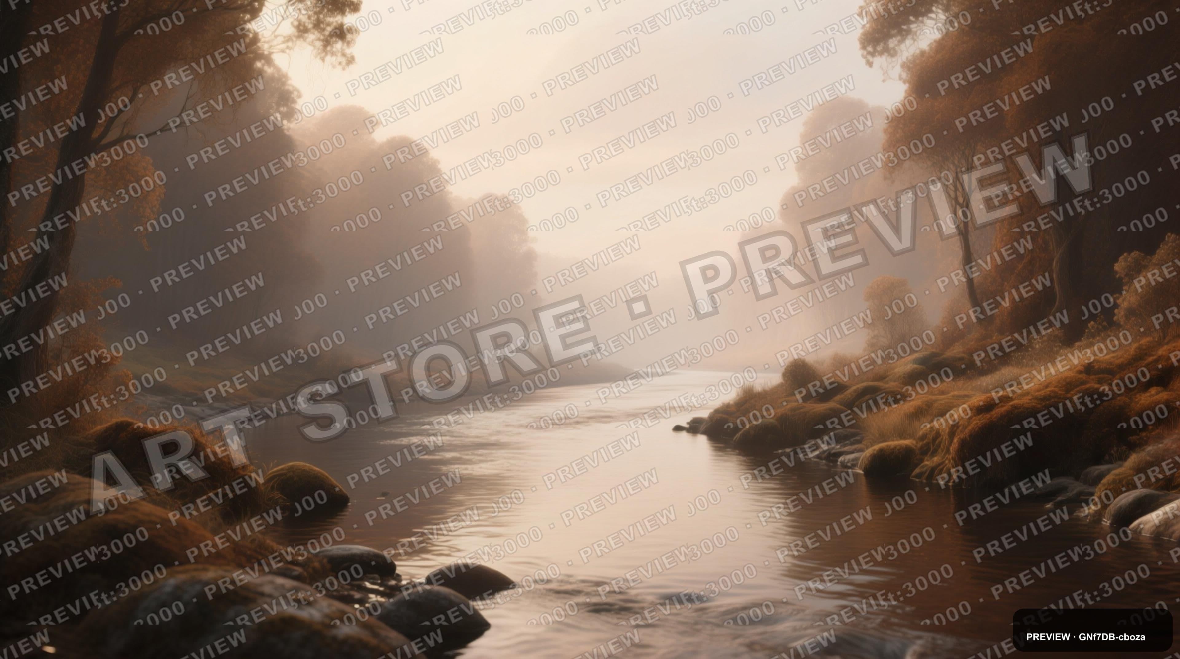 River, Dreamcore aesthetic, VHS, Clean mood, Earth Tones accents, high detail... — wallpaper — 3840×2144, Space, Cinematic, Clean