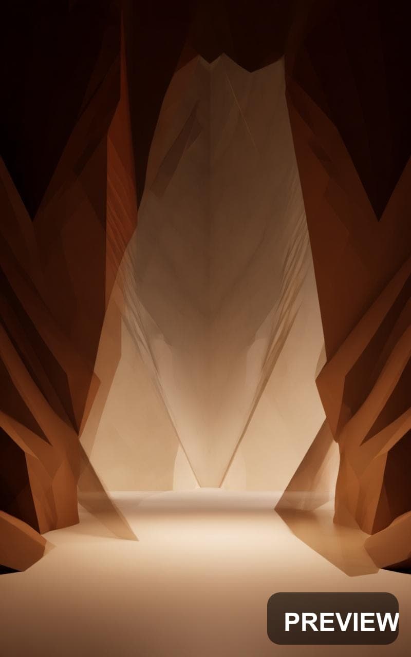Concrete, Space aesthetic, Low Poly, Soft mood, Brown accents, Art Deco vibe,... — wallpaper — 800×1280, Space, Cinematic, Soft