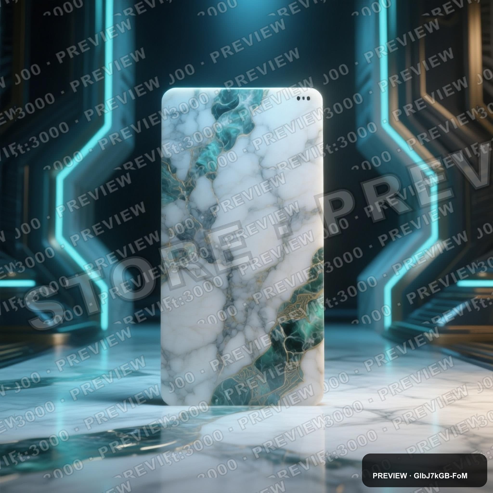 Marble, Mythic aesthetic, Stop Motion, Futuristic mood, Cool Palette accents,... — wallpaper — 2048×2048, Space, Cinematic, Soft