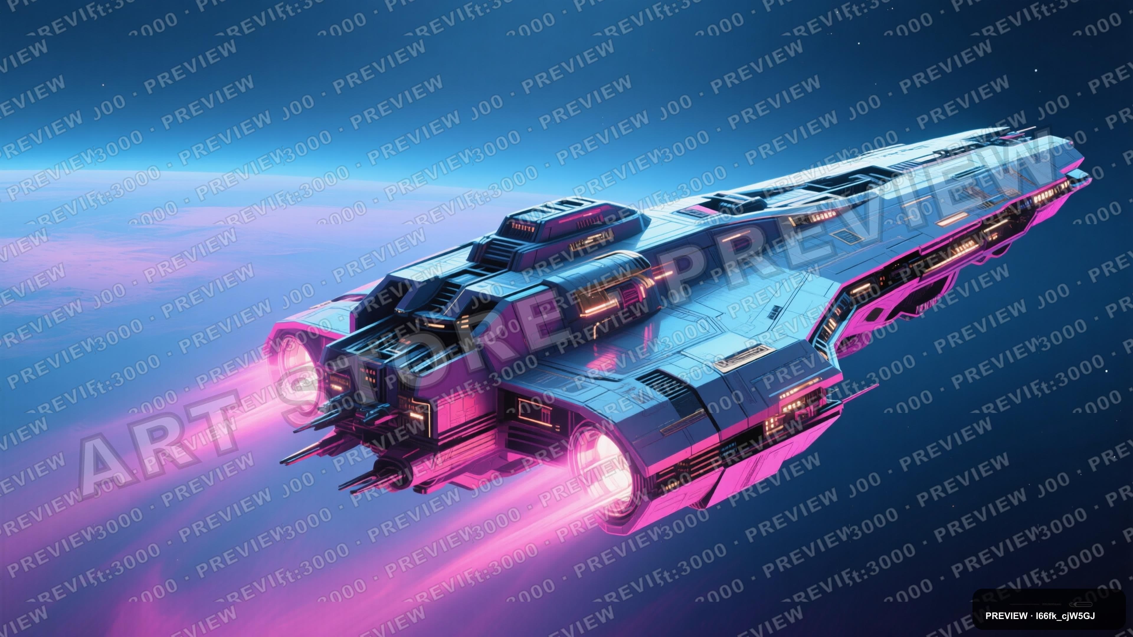 Spaceship · Luxury · Cinematic — wallpaper — 3840×2160, Neon, Cinematic, Dreamy