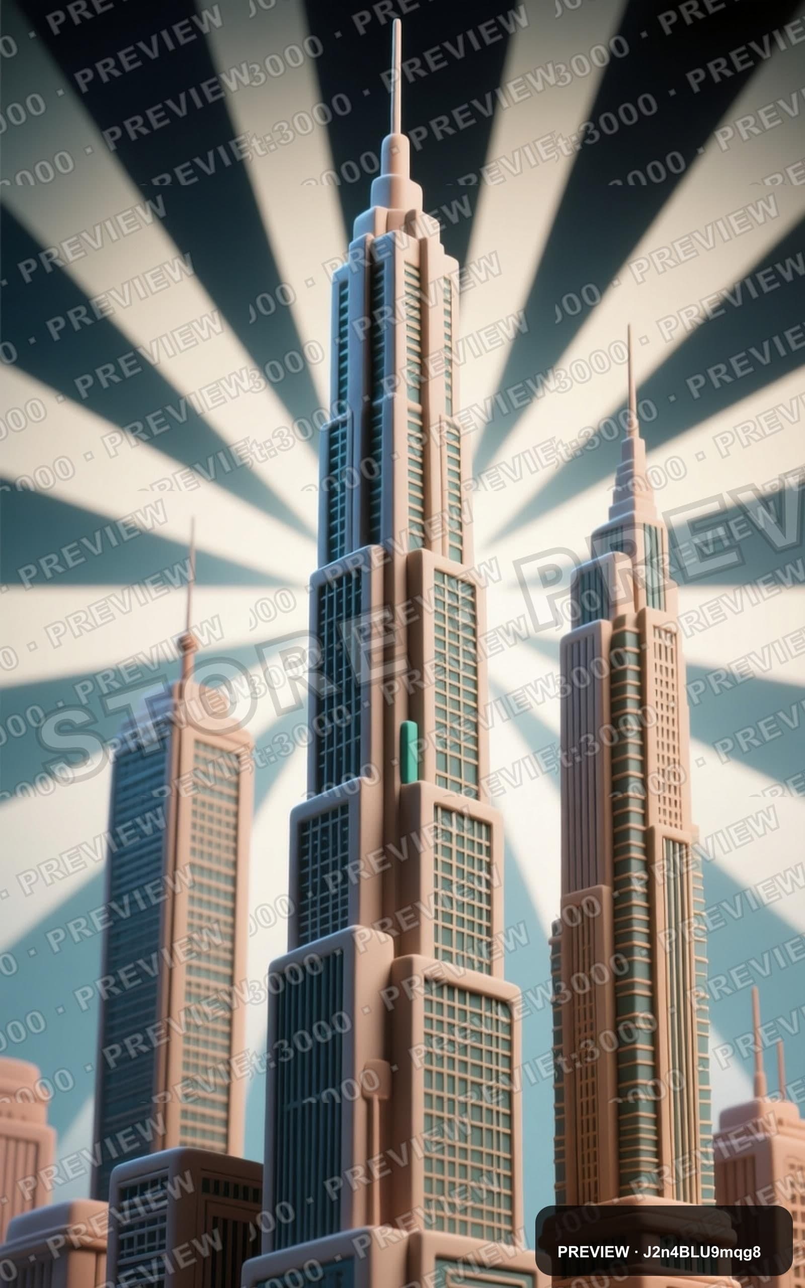 Skyscrapers, Retro Futurism aesthetic, Claymation, Minimal mood, High Contras... — wallpaper — 1600×2560, Space, Cinematic, Minimal