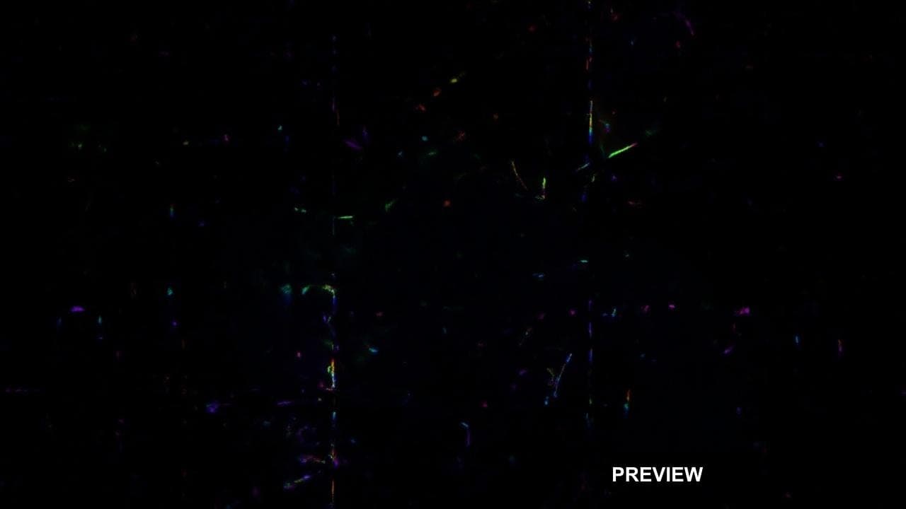 Particles, Neon Noir aesthetic, Collage, Noir mood, Rainbow accents, high det... — wallpaper — 1280×720, Neon, Cinematic, Soft