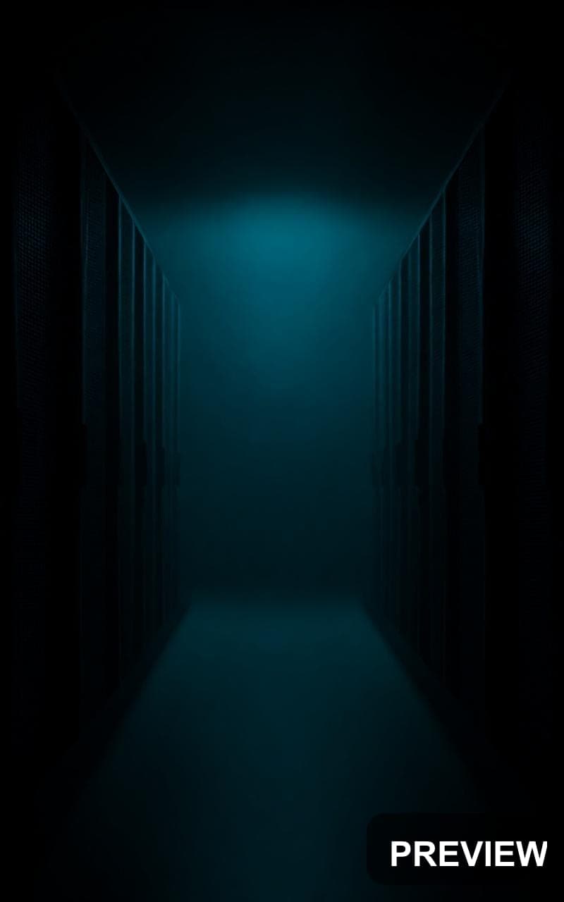 Server Room, Neon Noir aesthetic, Graphic Design, Dark mood, High Contrast ac... — wallpaper — 800×1280, Neon, Cinematic, Dark
