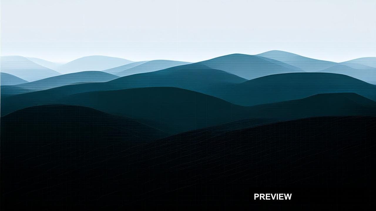 Hills, Mythic aesthetic, Geometric, Calm mood, High Contrast accents, Grid pa... — wallpaper — 1280×720, Space, Cinematic, Calm