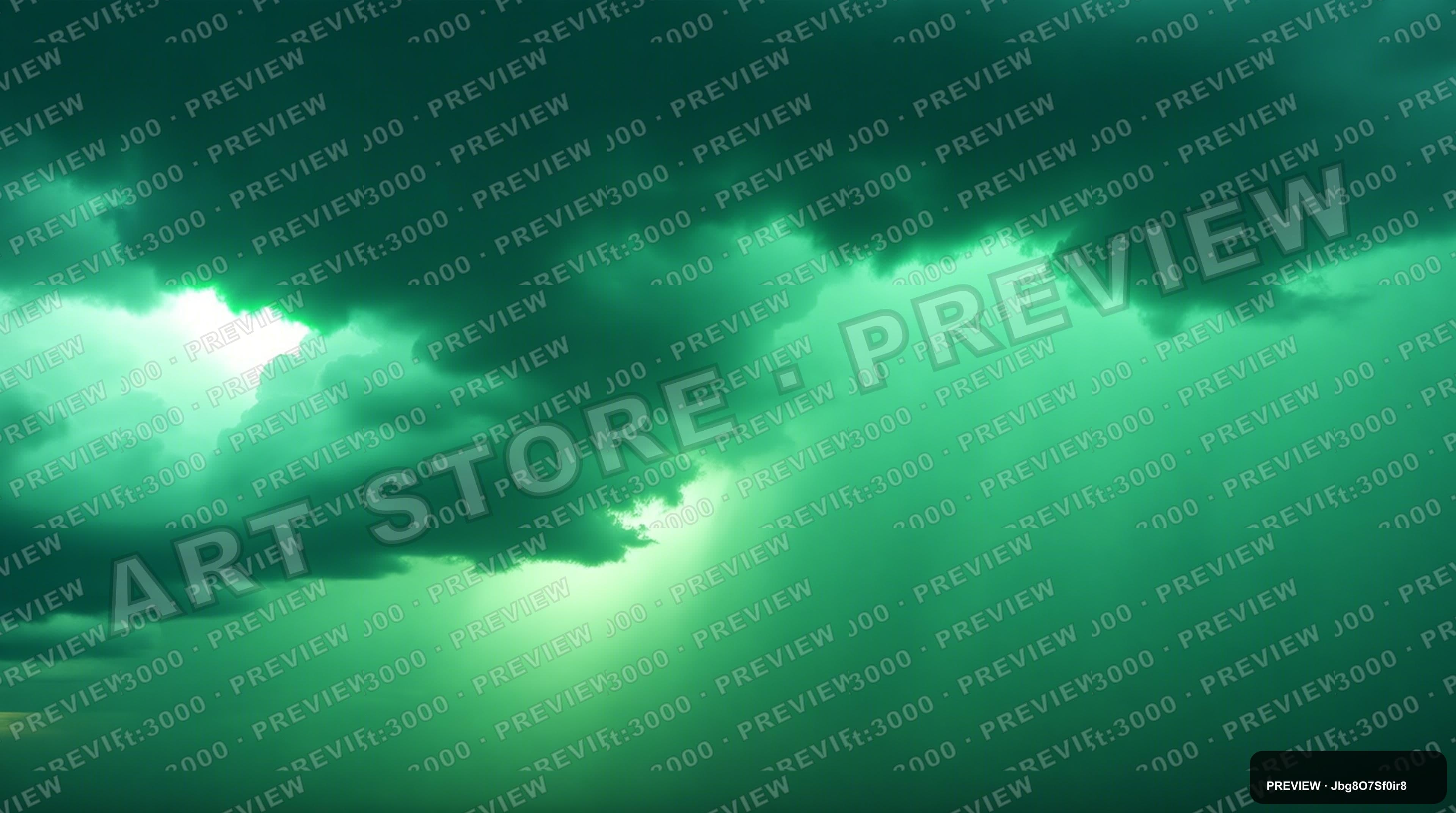 Storm Clouds, Bright aesthetic, Film Grain, Dreamy mood, Emerald accents, hig... — wallpaper — 3840×2144, Space, Cinematic, Dreamy