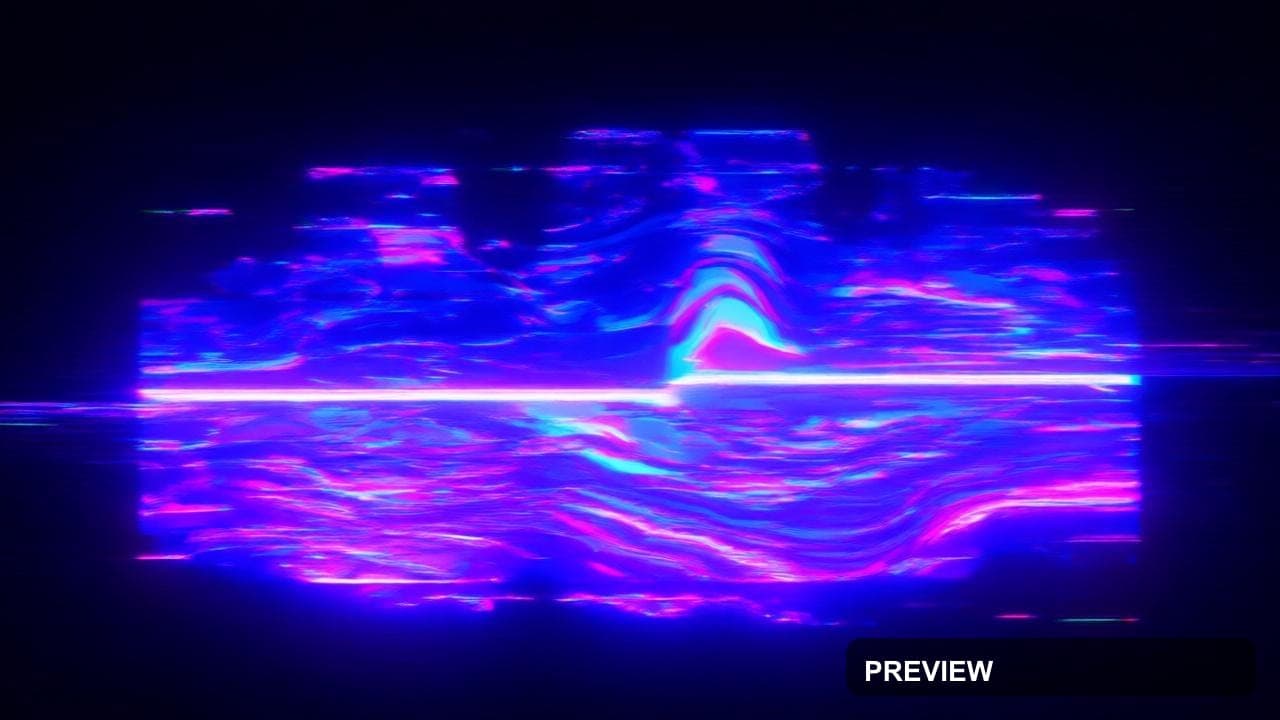 a CRT scanline abstract glow composition, modern graphic design, tasteful col... — wallpaper — 1280×720, Abstract, Graphic Design