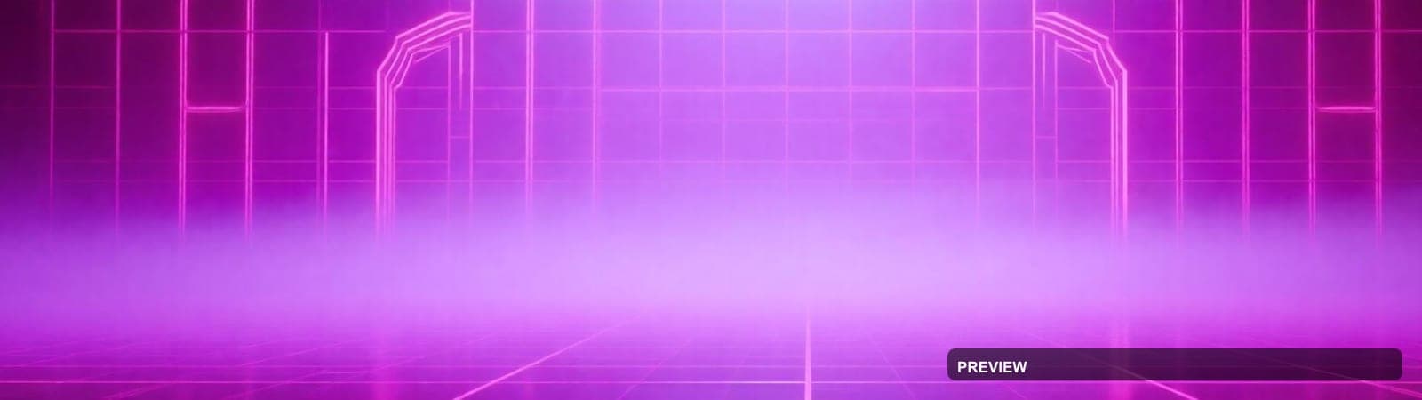 Mist, Cyberpunk aesthetic, Art Deco, Calm mood, Pink accents, Retro Grid patt... — wallpaper — 1920×540, Cyberpunk, Cinematic, Calm