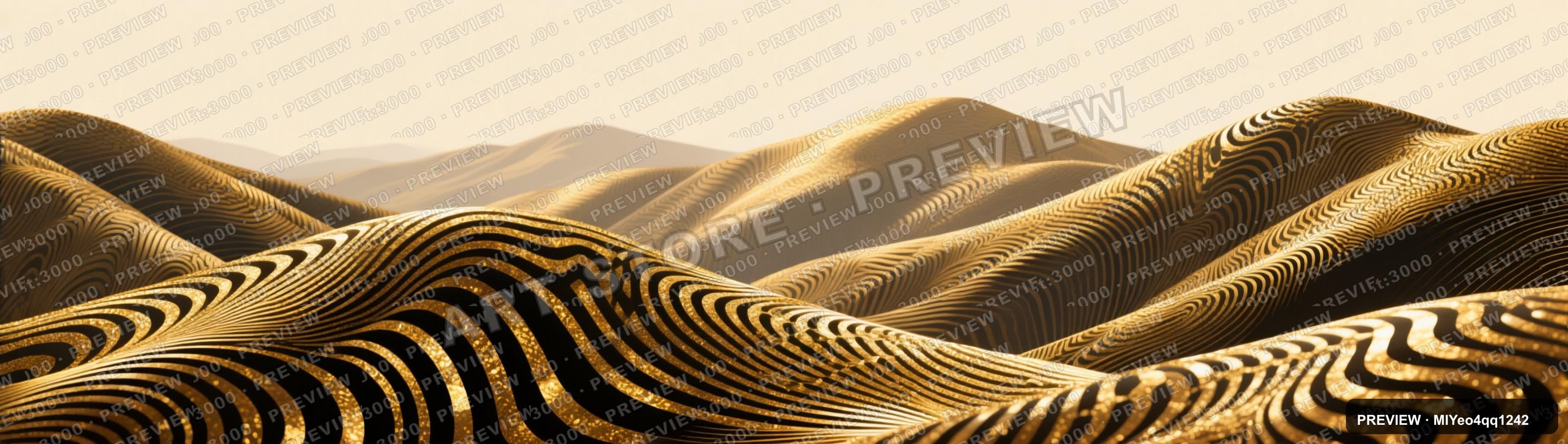 Hills, Maximal aesthetic, Technical Illustration, Luxurious mood, Gold accent... — wallpaper — 3840×1088, Space, Cinematic, Soft