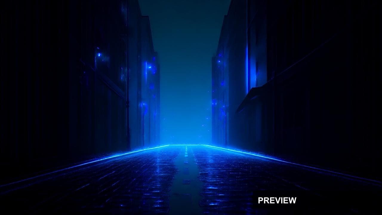 a neon-lit rain-soaked street, minimal noise, crisp edges, premium design, ce... — wallpaper — 1280×720, Neon, Minimalist
