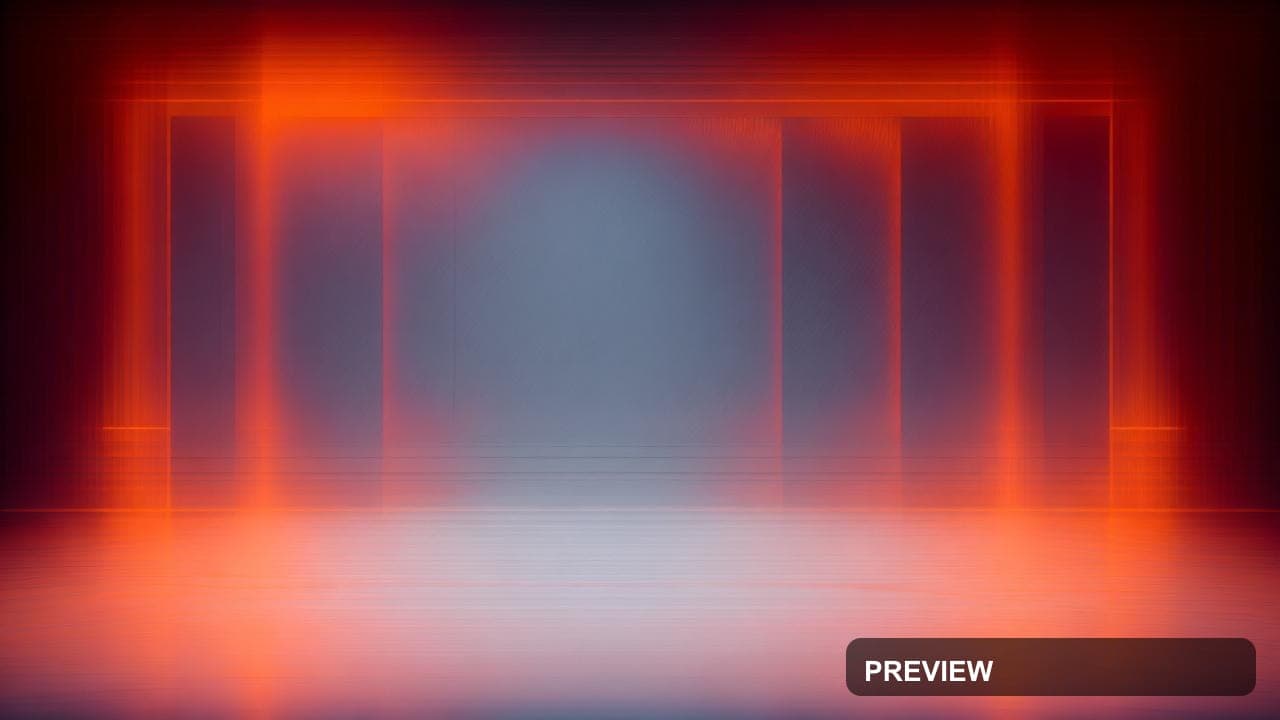 Marble, Surreal aesthetic, Graphic Design, Bold mood, Neon Orange accents, 80... — wallpaper — 1280×720, Neon, Cinematic, Bold