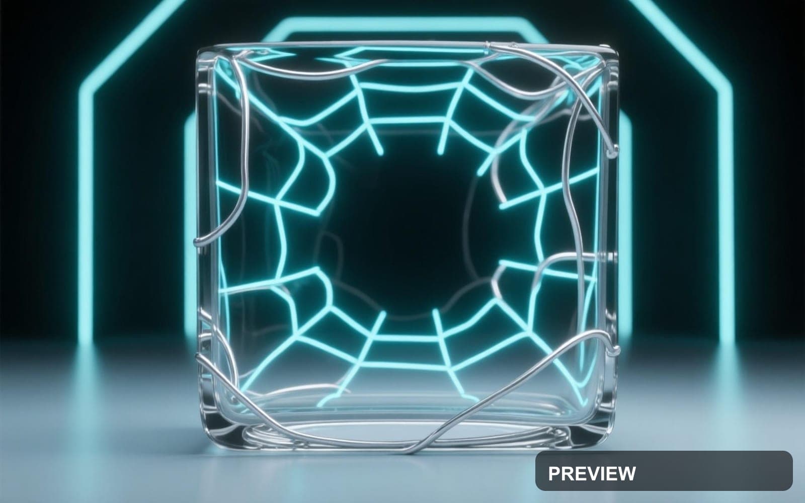 Glass, Solarpunk aesthetic, Claymation, Minimal mood, Silver accents, Neon Wi... — wallpaper — 1920×1200, Neon, Cinematic, Minimal