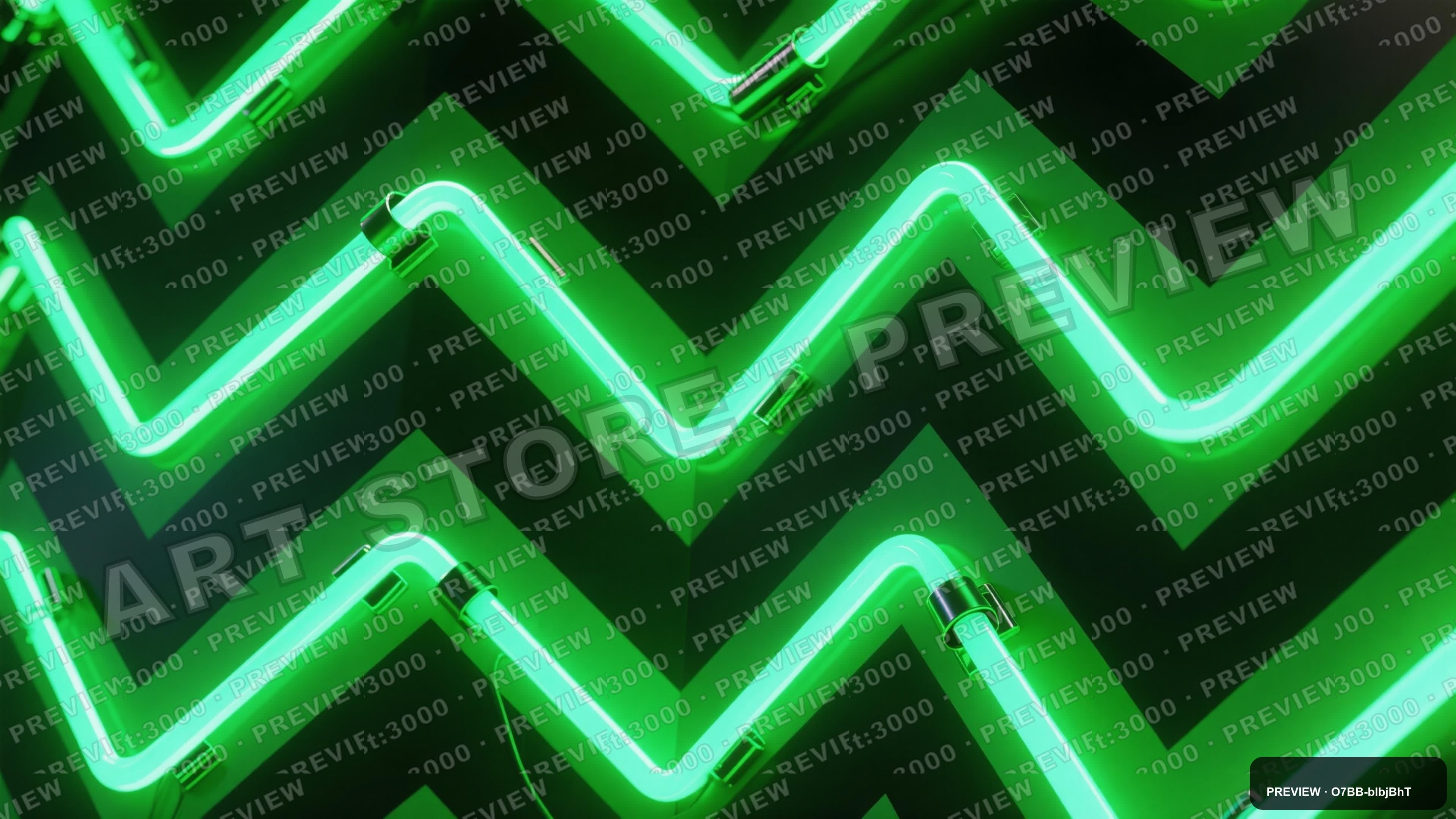 Neon Tubes, Cyberpunk aesthetic, Pop Art, Playful mood, Neon Green accents, C... — wallpaper — 3840×2160, Neon, Cinematic, Playful