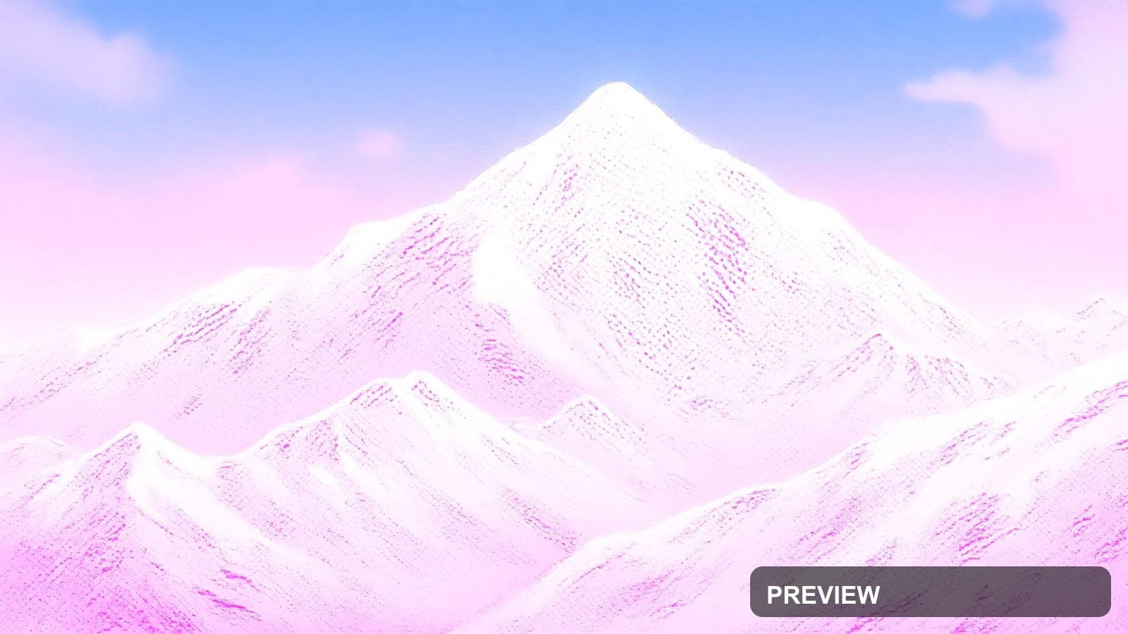 Snowy Peaks, Synthwave aesthetic, Oil Painting, Cozy mood, Gold accents, Glit... — wallpaper — 1920×1080, Synthwave, Cinematic, Cozy