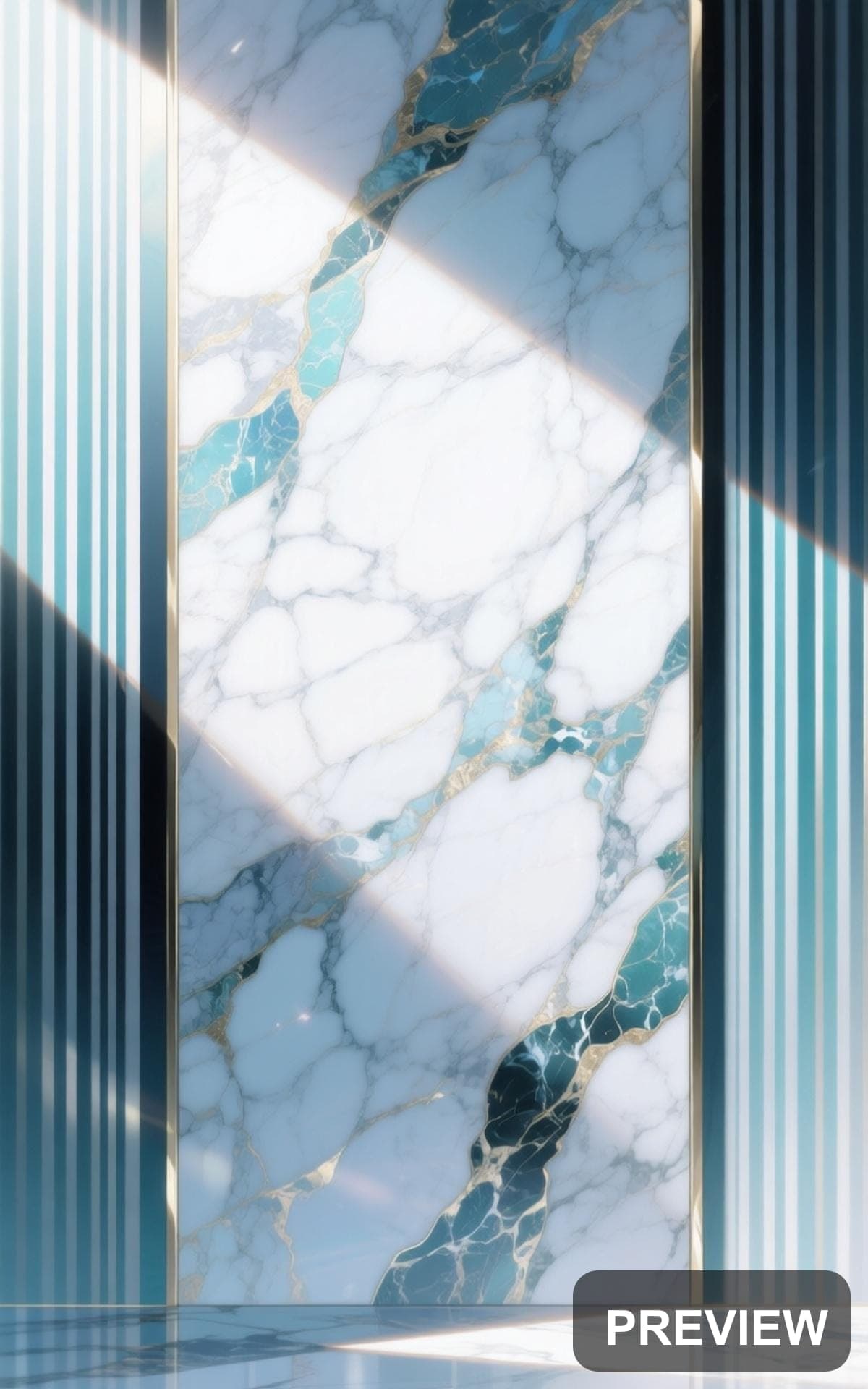 Marble, Bright aesthetic, Anime, Luxurious mood, Cool Palette accents, Stripe... — wallpaper — 1200×1920, Space, Cinematic, Bright