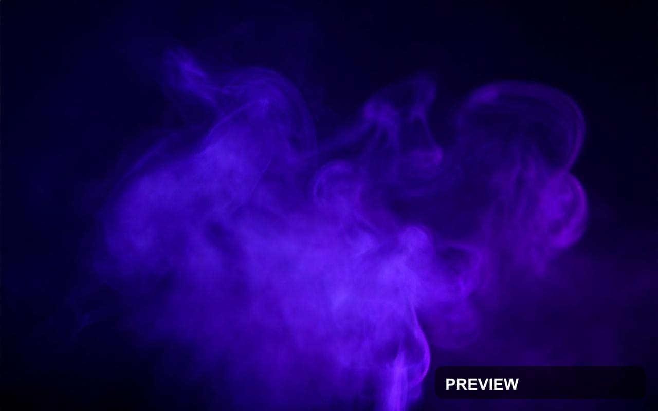 Smoke, Fantasy aesthetic, Cinematic, Noir mood, Neon Violet accents, high det... — wallpaper — 1280×800, Neon, Cinematic, Soft