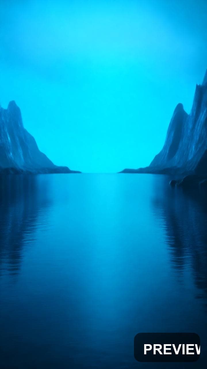 Mountain Lake, Cyberpunk aesthetic, Cinematic, Luxurious mood, Cyan accents, ... — wallpaper — 720×1280, Cyberpunk, Cinematic, Soft