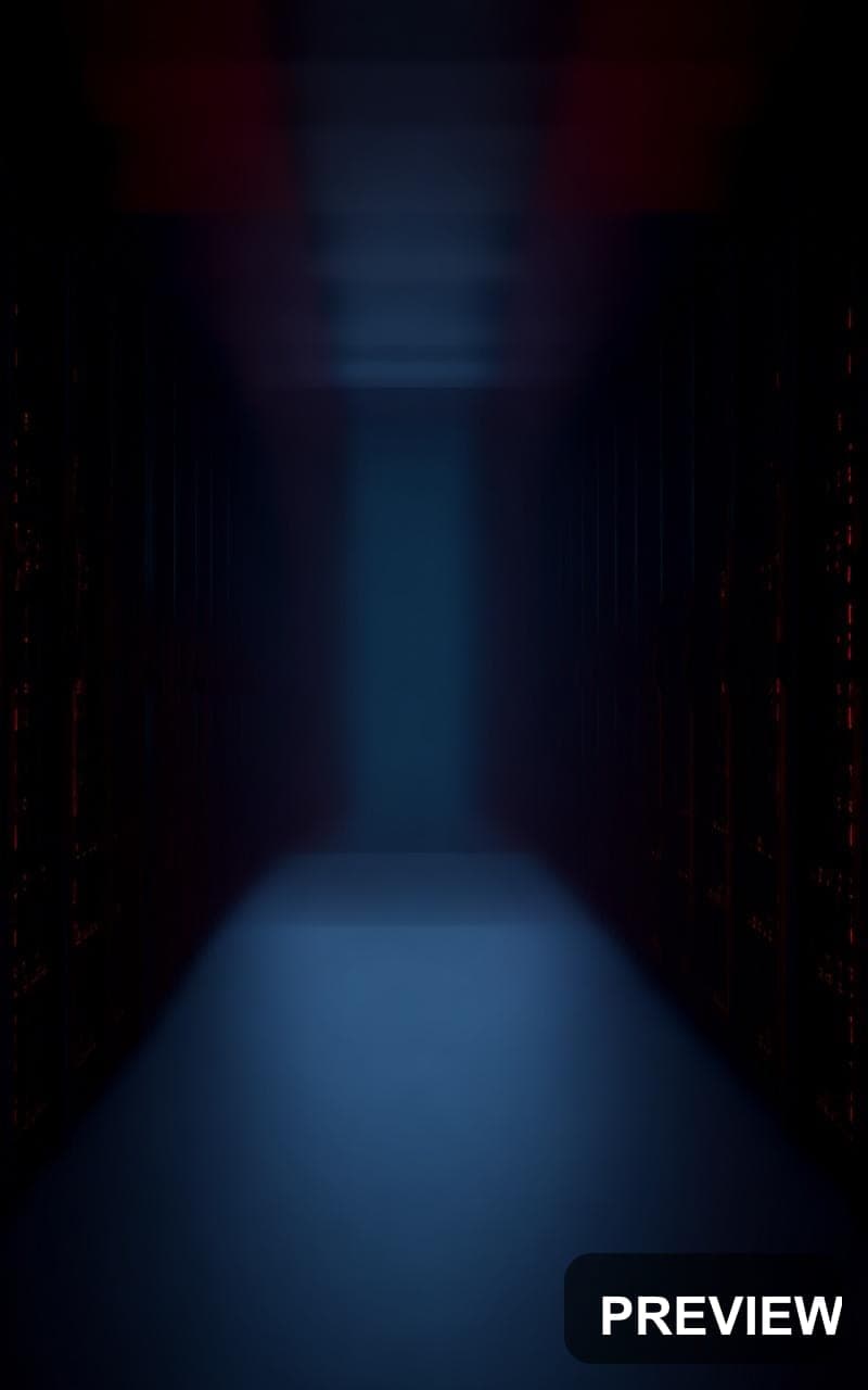Server Room, Vaporwave aesthetic, Geometric, Moody mood, Neon Red accents, hi... — wallpaper — 800×1280, Neon, Cinematic, Moody