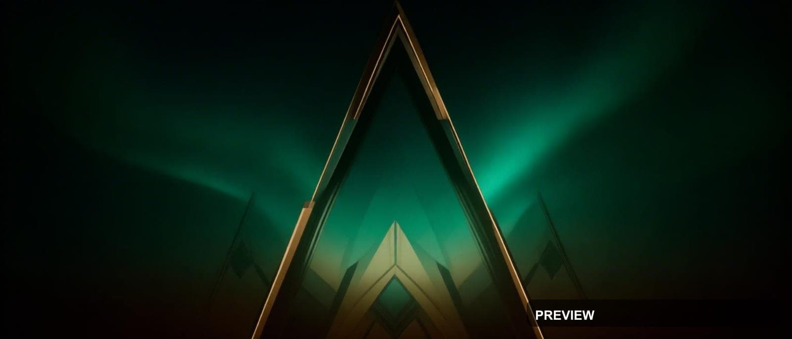 Aurora, Mystic aesthetic, Art Deco, Mysterious mood, Earth Tones accents, Tri... — wallpaper — 1680×720, Space, Cinematic, Mysterious
