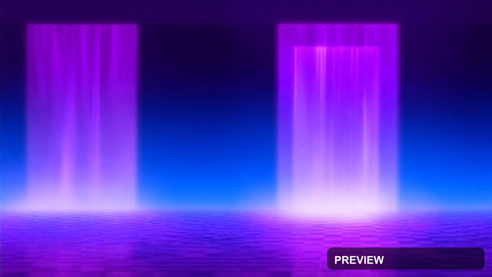 Waterfall, Synthwave aesthetic, Gradient, Serene mood, Neon Magenta accents, ... — wallpaper — 3840×2160, Neon, Cinematic, Serene