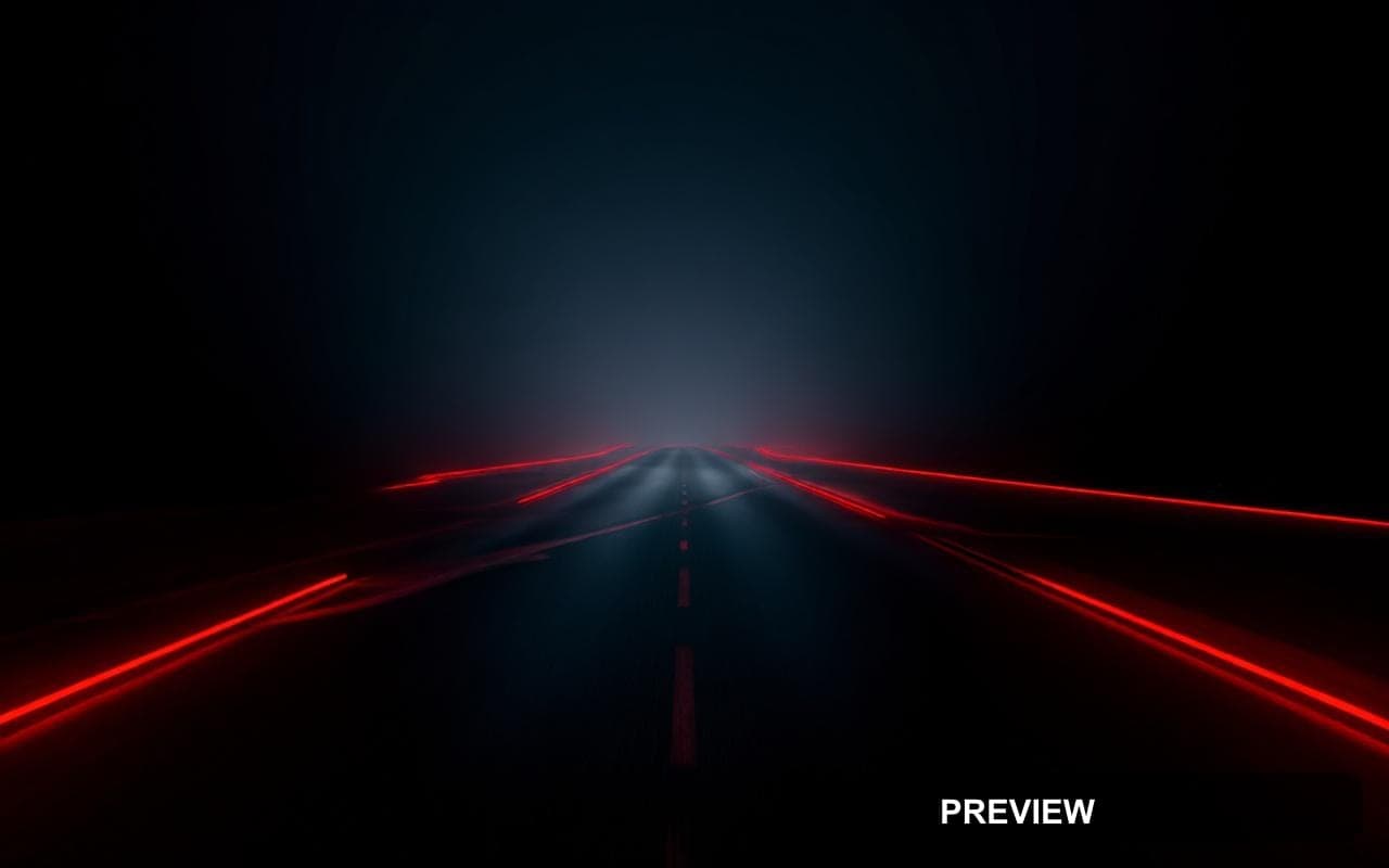 Highway, Neon Noir aesthetic, Duotone, Nostalgic mood, Neon Red accents, high... — wallpaper — 1280×800, Neon, Cinematic, Soft
