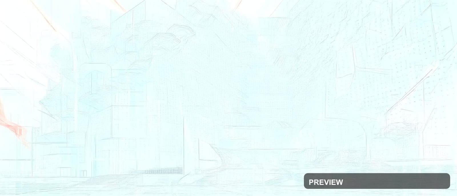 Concrete Brutalism, Sci‑Fi aesthetic, Line Art, Serene mood, Pastel accents, ... — wallpaper — 1680×720, Sci‑Fi, Cinematic, Serene