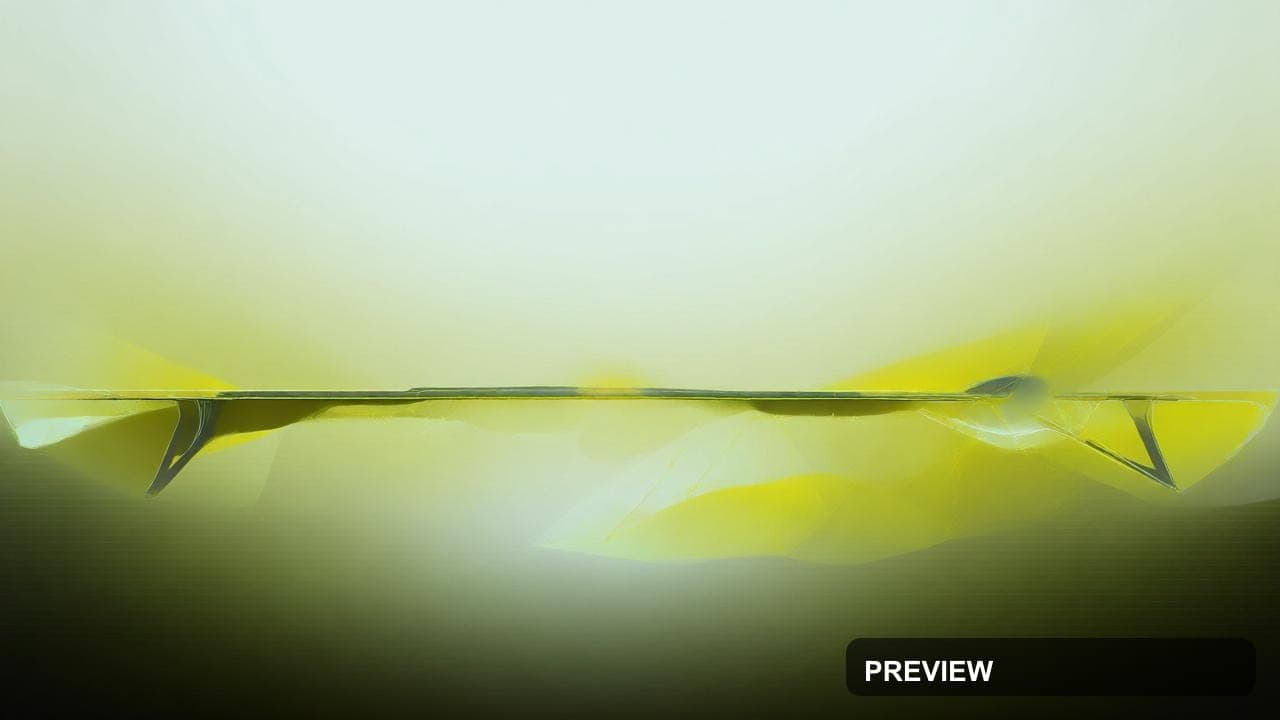 Bridge, Solarpunk aesthetic, Graphic Design, Calm mood, Neon Yellow accents, ... — wallpaper — 1280×720, Neon, Cinematic, Calm