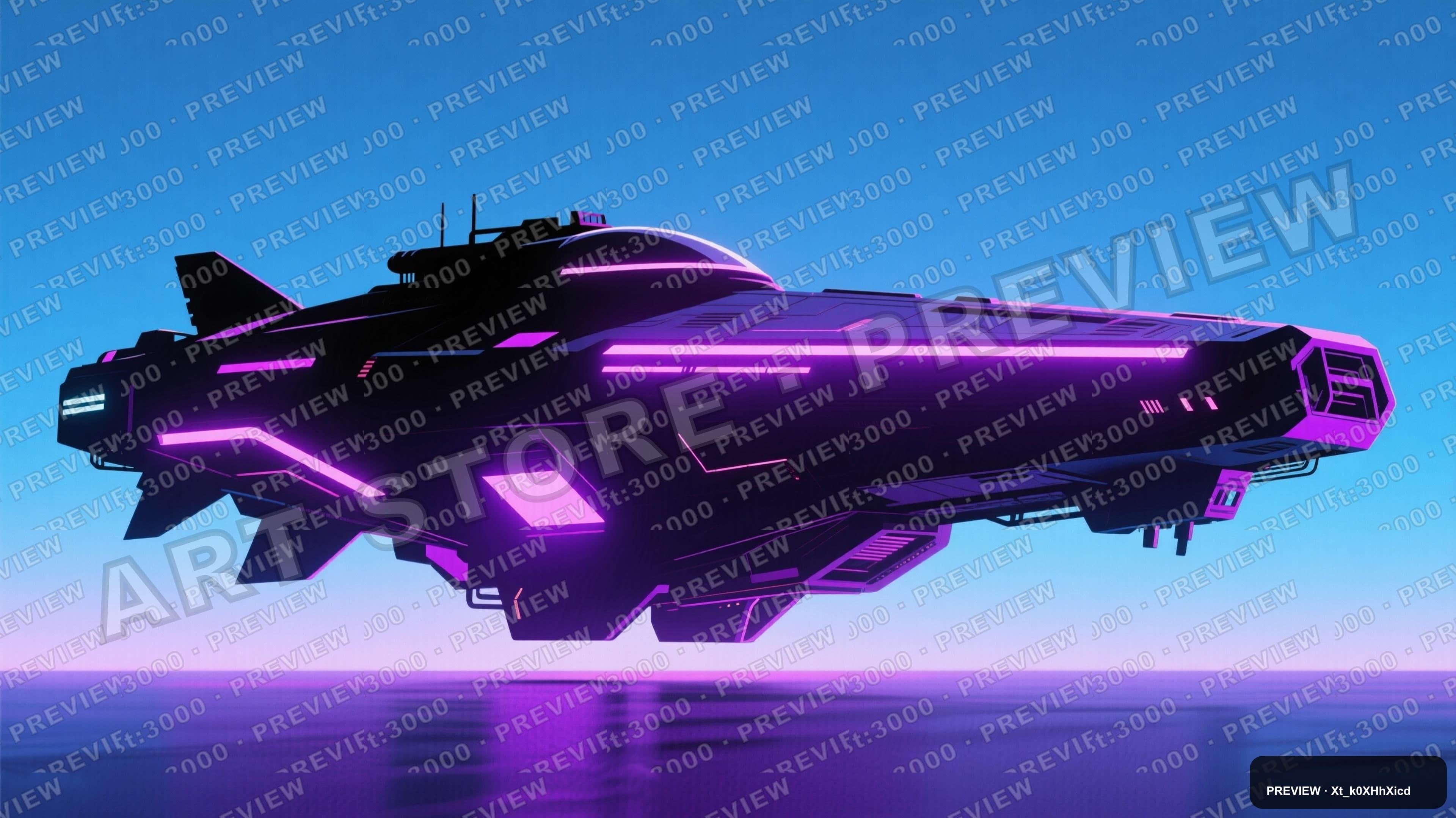 Spaceship, Synthwave aesthetic, Silhouette, Bright mood, Neon Violet accents,... — wallpaper — 3840×2160, Neon, Cinematic, Bright