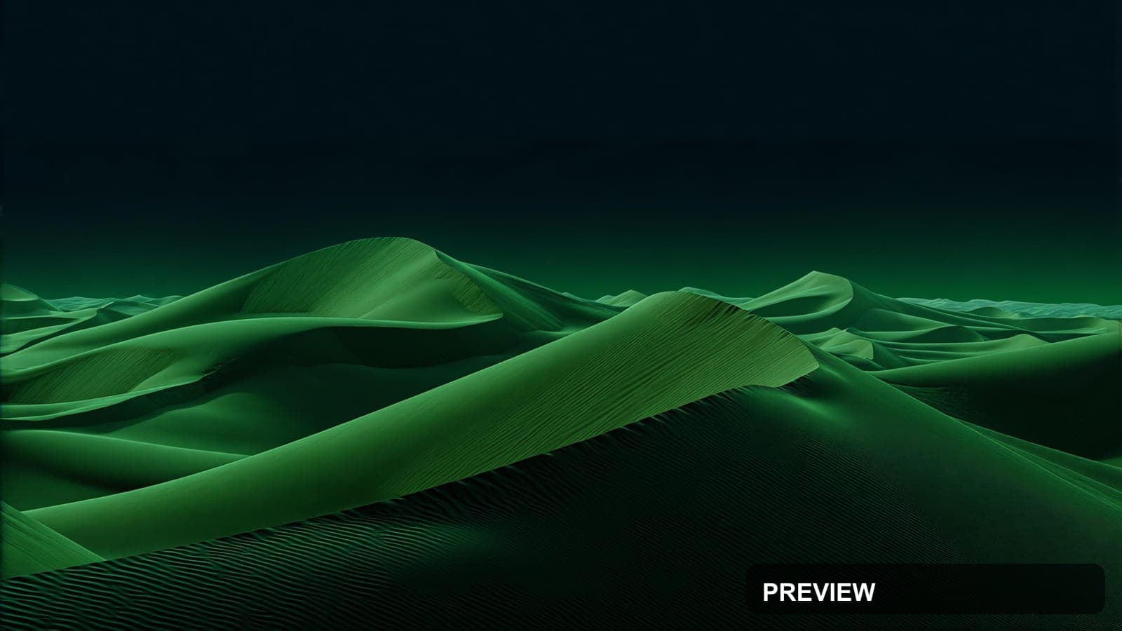 Sand Dunes, Dark aesthetic, CRT, Playful mood, Green accents, high detail, ul... — wallpaper — 3840×2160, Space, Cinematic, Dark