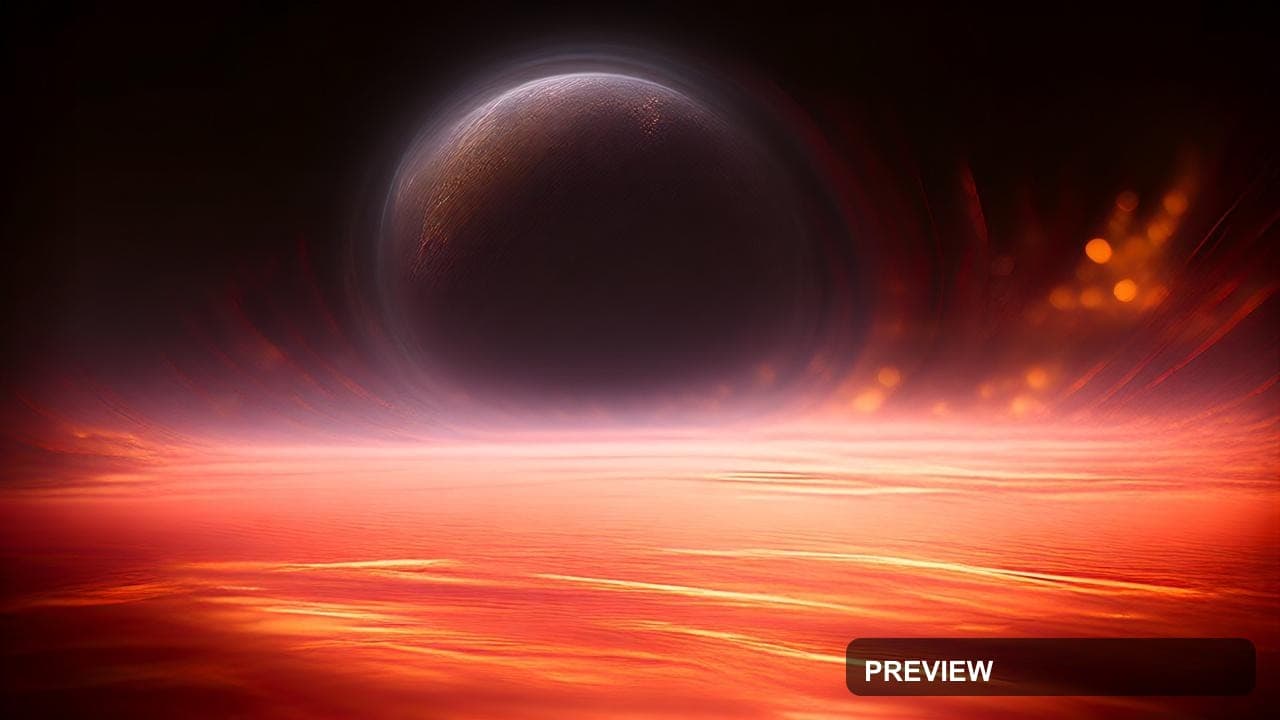 Planet, Surreal aesthetic, Architectural Visualization, Futuristic mood, Warm... — wallpaper — 1280×720, Space, Cinematic, Soft