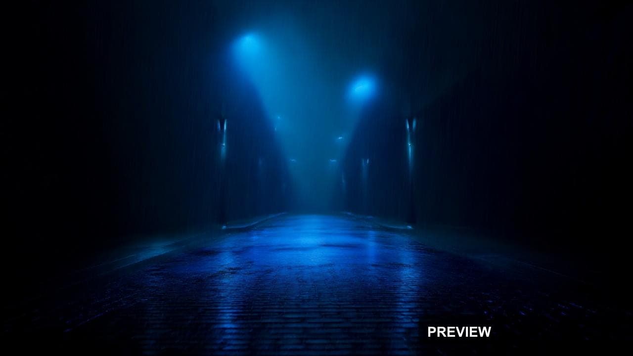 a neon-lit rain-soaked street, minimal noise, crisp edges, premium design, sa... — wallpaper — 1280×720, Neon, Minimalist