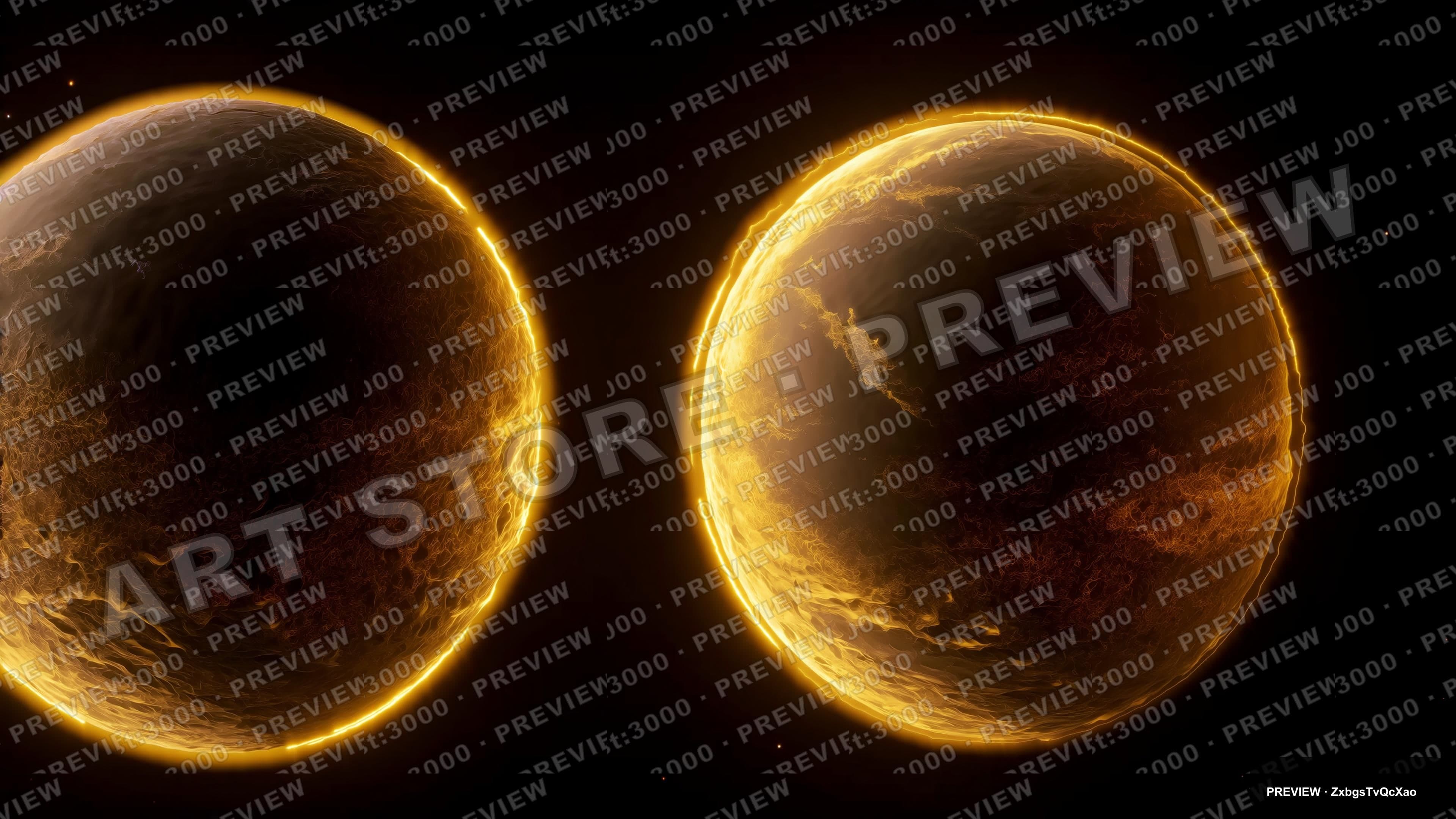 Planet, Abstract aesthetic, Cel Shaded, Noir mood, Gold accents, ultra clean,... — wallpaper — 3840×2160, Neon, Cinematic, Noir