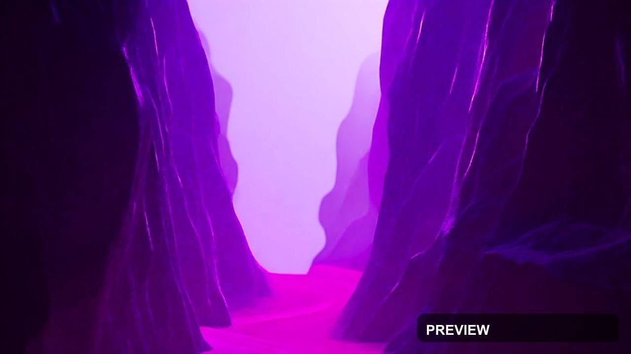 Canyon, Cyberpunk aesthetic, Graphic Design, Luxurious mood, Magenta accents,... — wallpaper — 1280×720, Cyberpunk, Cinematic, Soft
