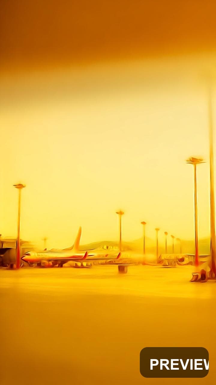 Airport, Cozy aesthetic, Macro, Energetic mood, Yellow accents, high detail, ... — wallpaper — 720×1280, Space, Cinematic, Cozy