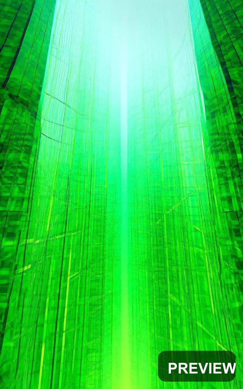 Glass Towers, Maximal aesthetic, Abstract, Luxurious mood, Lime accents, Plai... — wallpaper — 800×1280, Space, Cinematic, Soft